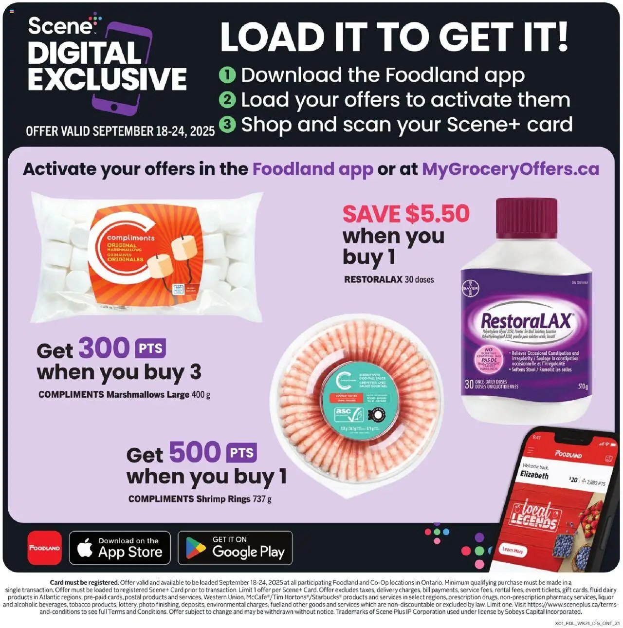 Foodland weekly flyer / circulaire