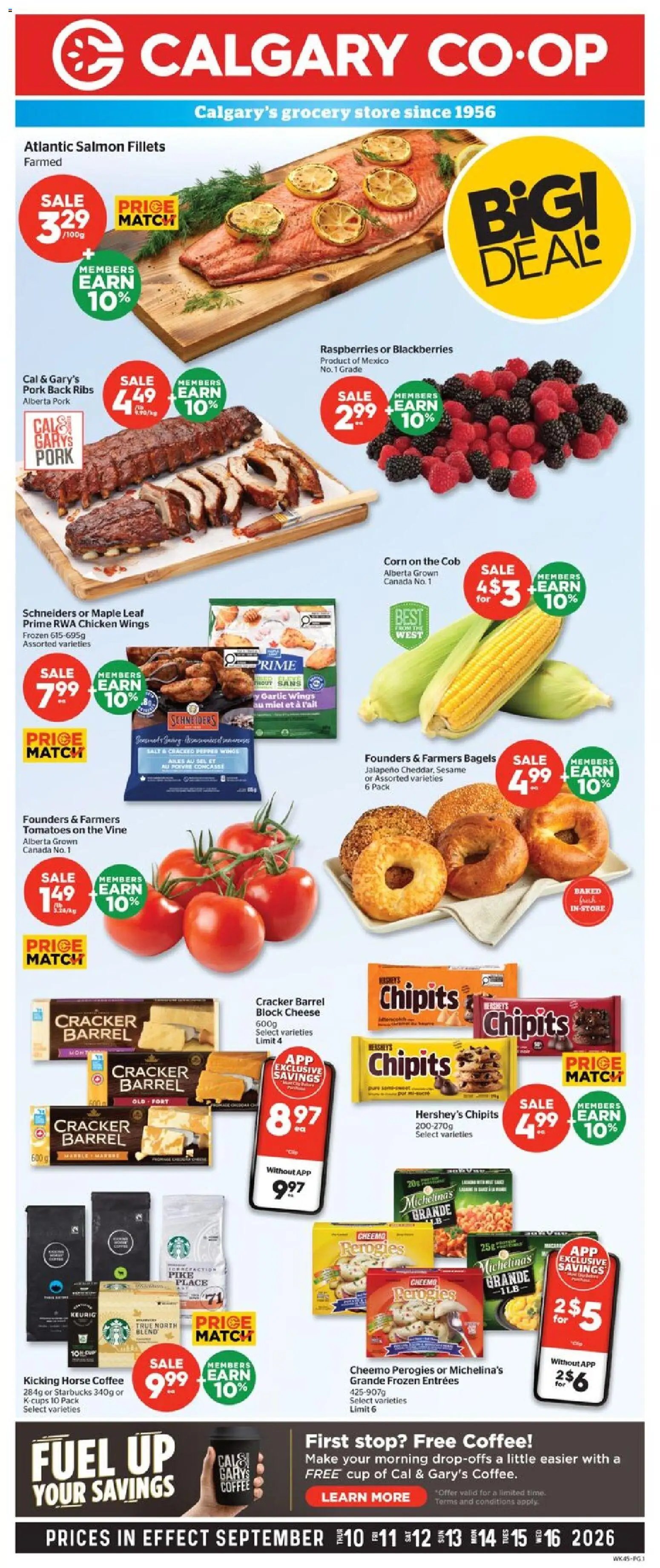 Calgary Co-op weekly flyer / circulaire
