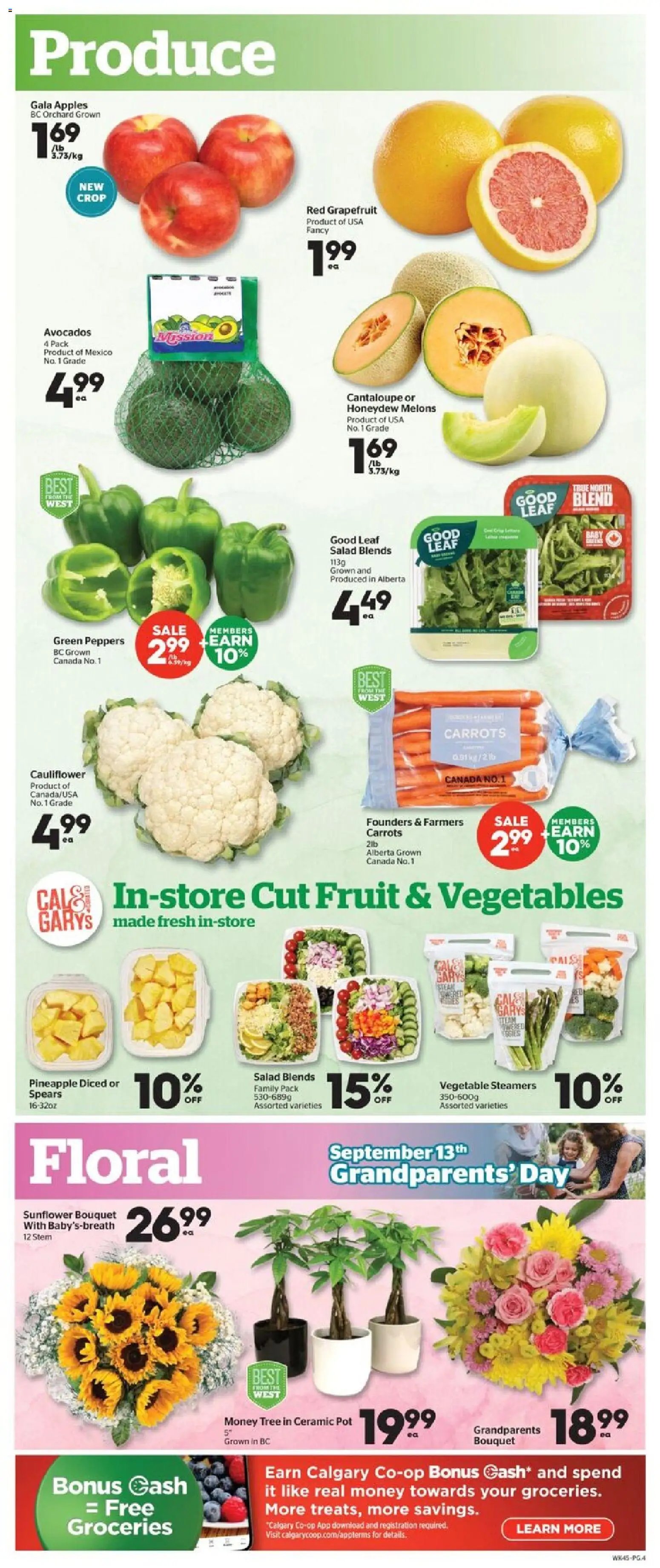 Calgary Co-op weekly flyer / circulaire