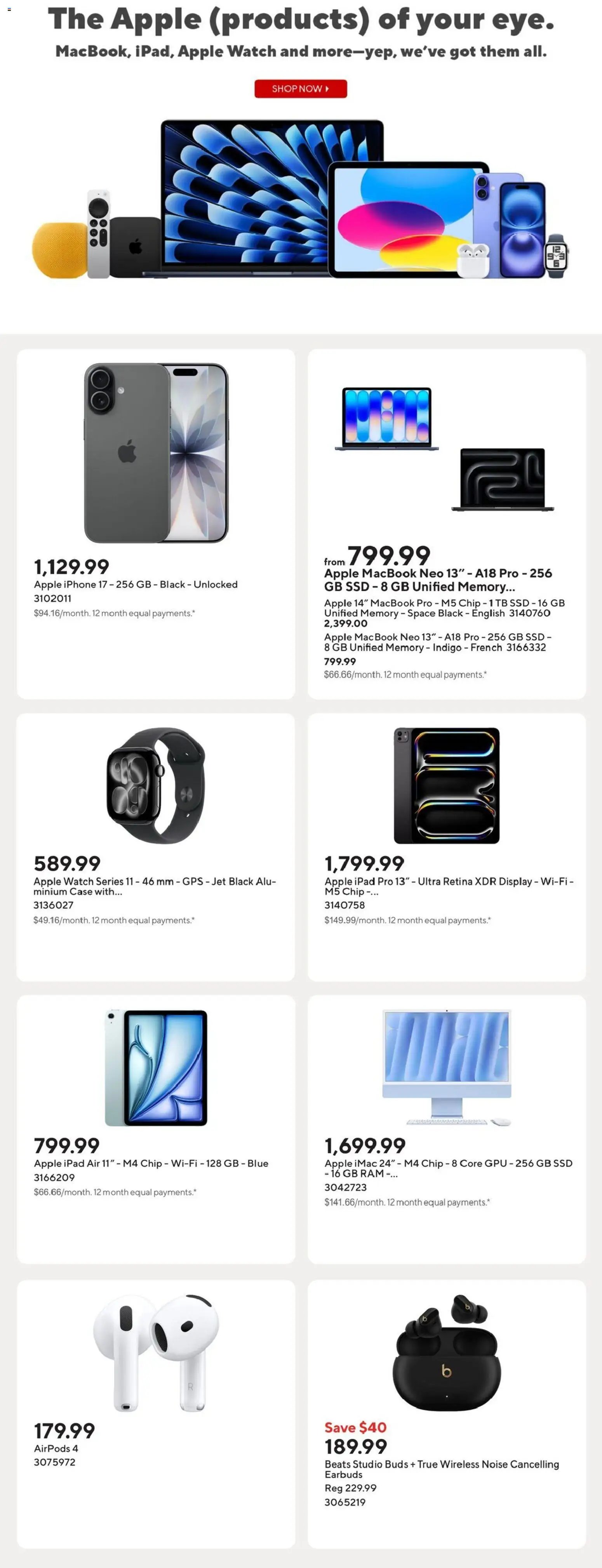 Staples weekly flyer / circulaire