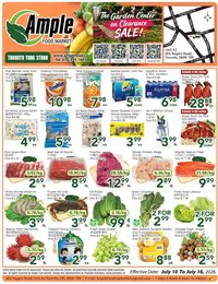 Ample Food Market weekly flyer Toronto York