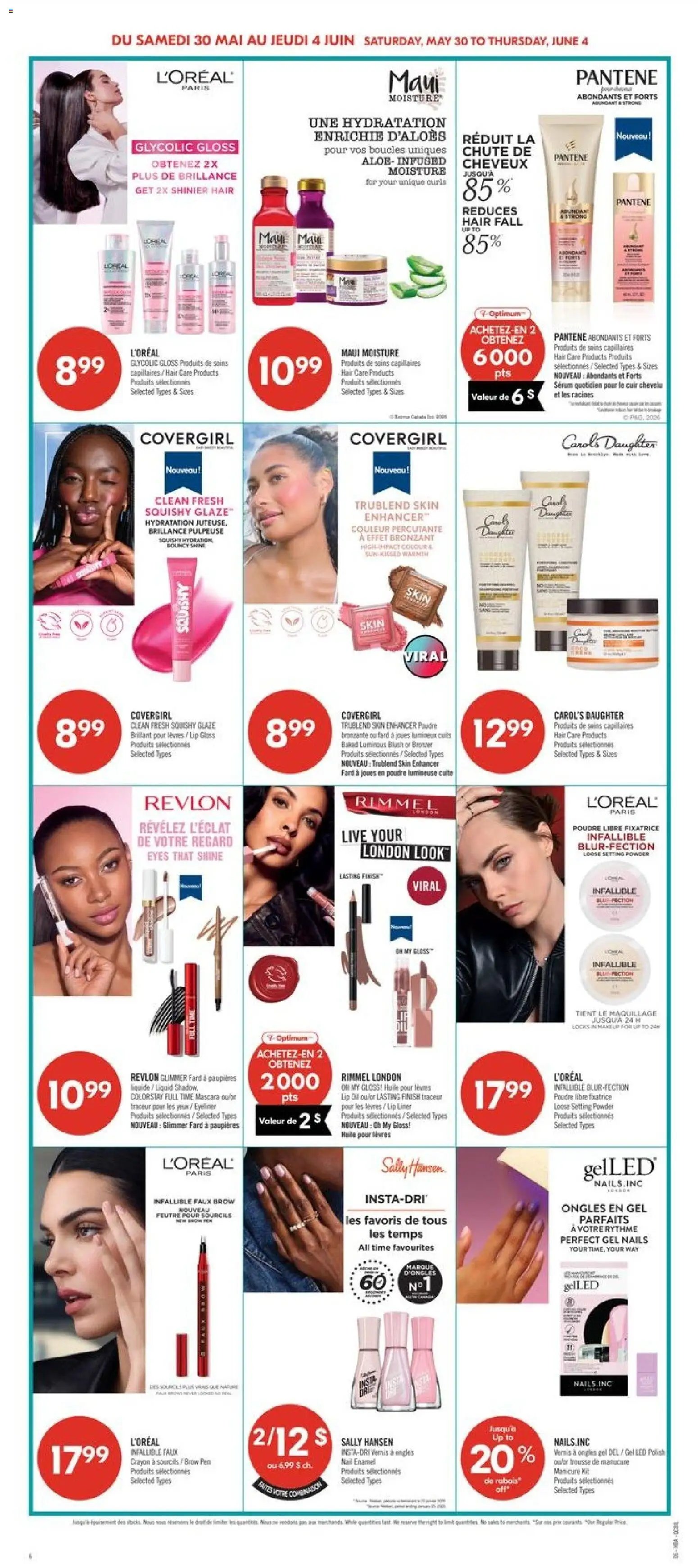 Pharmaprix weekly flyer / circulaire