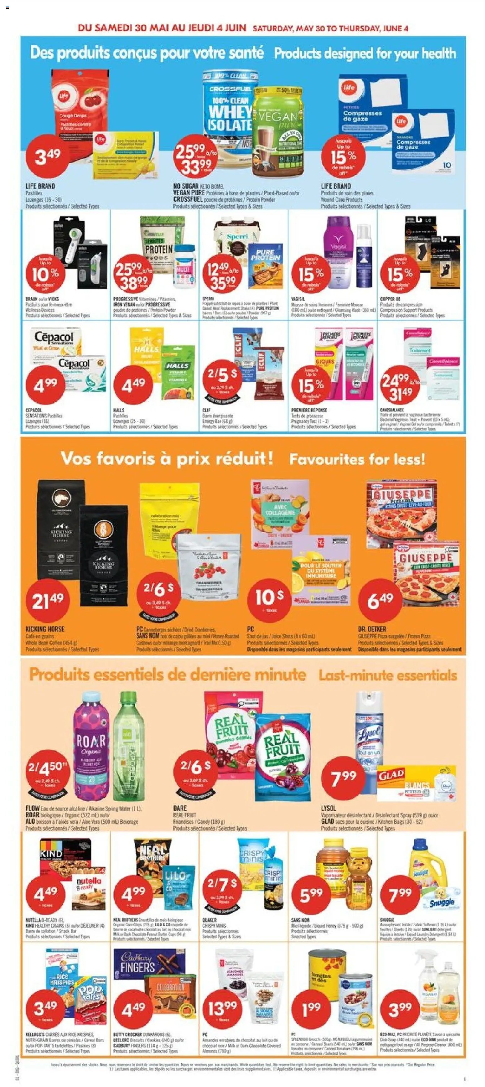 Pharmaprix weekly flyer / circulaire