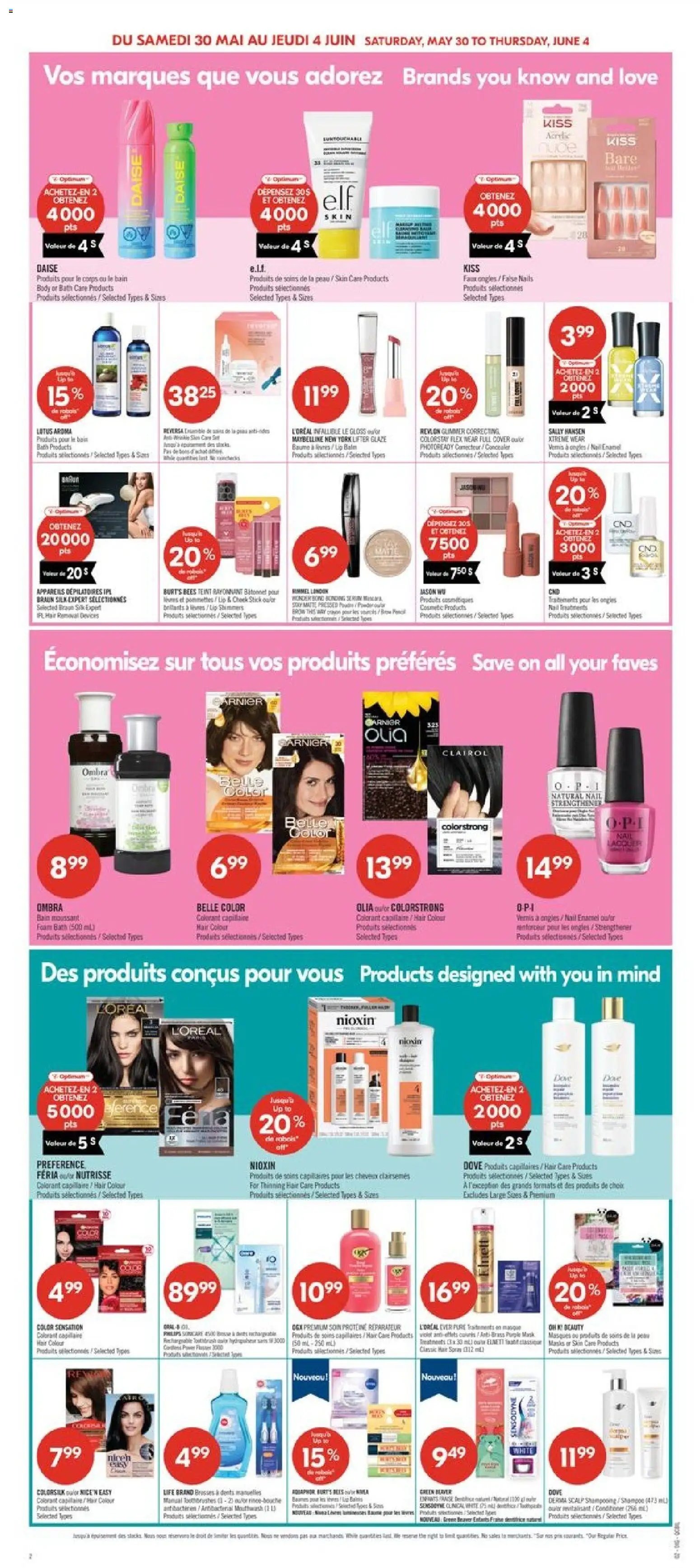 Pharmaprix weekly flyer / circulaire