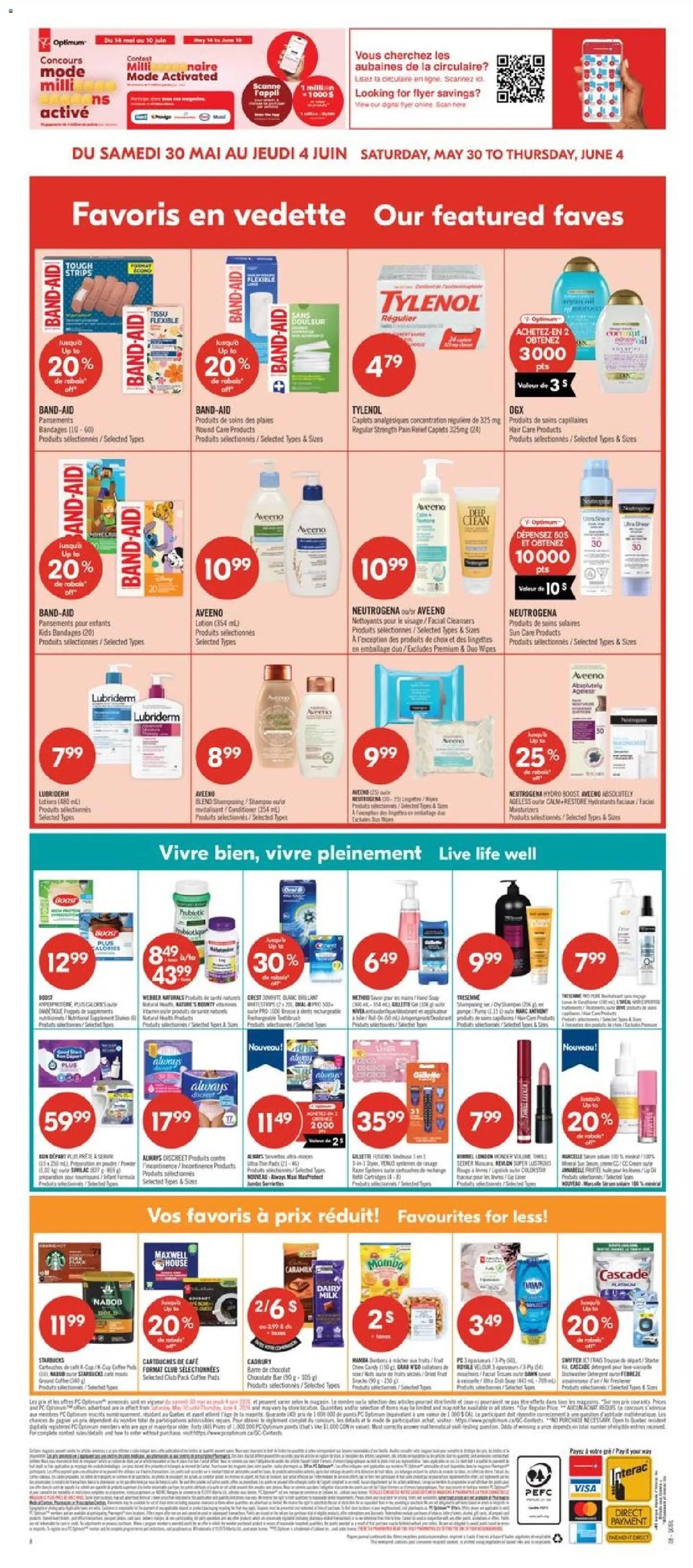 Pharmaprix weekly flyer / circulaire