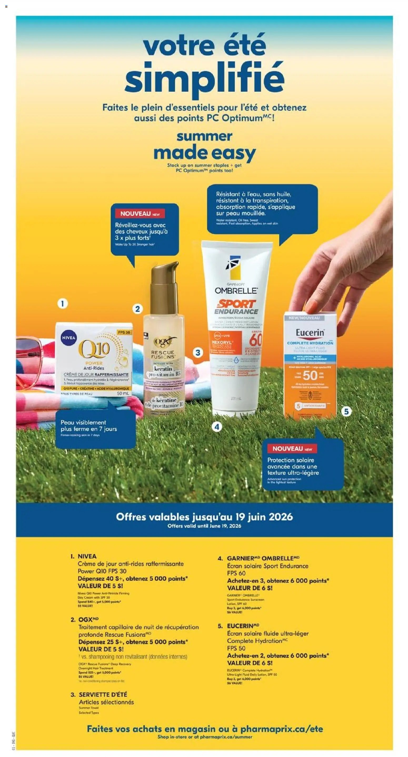 Pharmaprix weekly flyer / circulaire