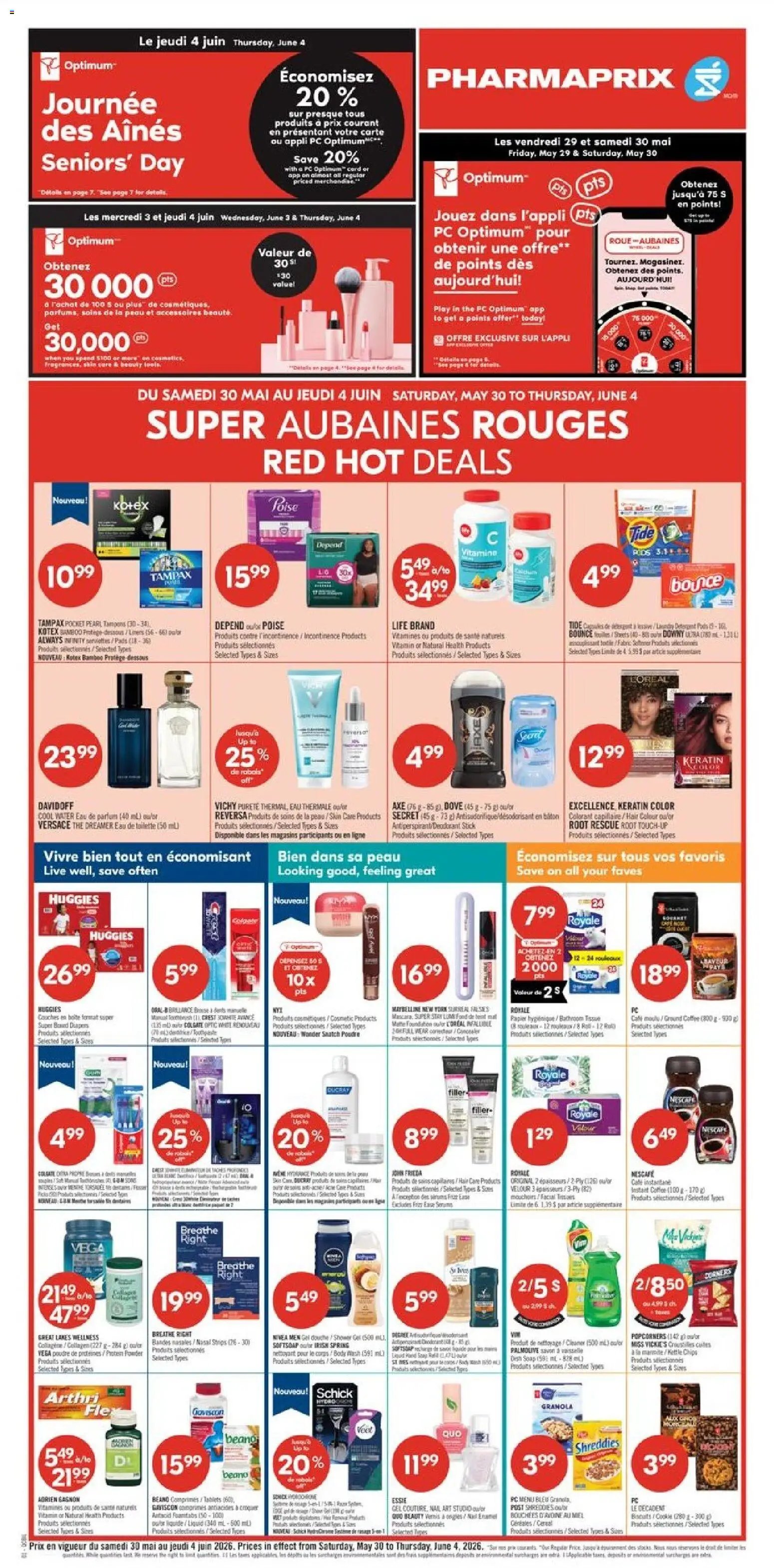 Pharmaprix weekly flyer / circulaire