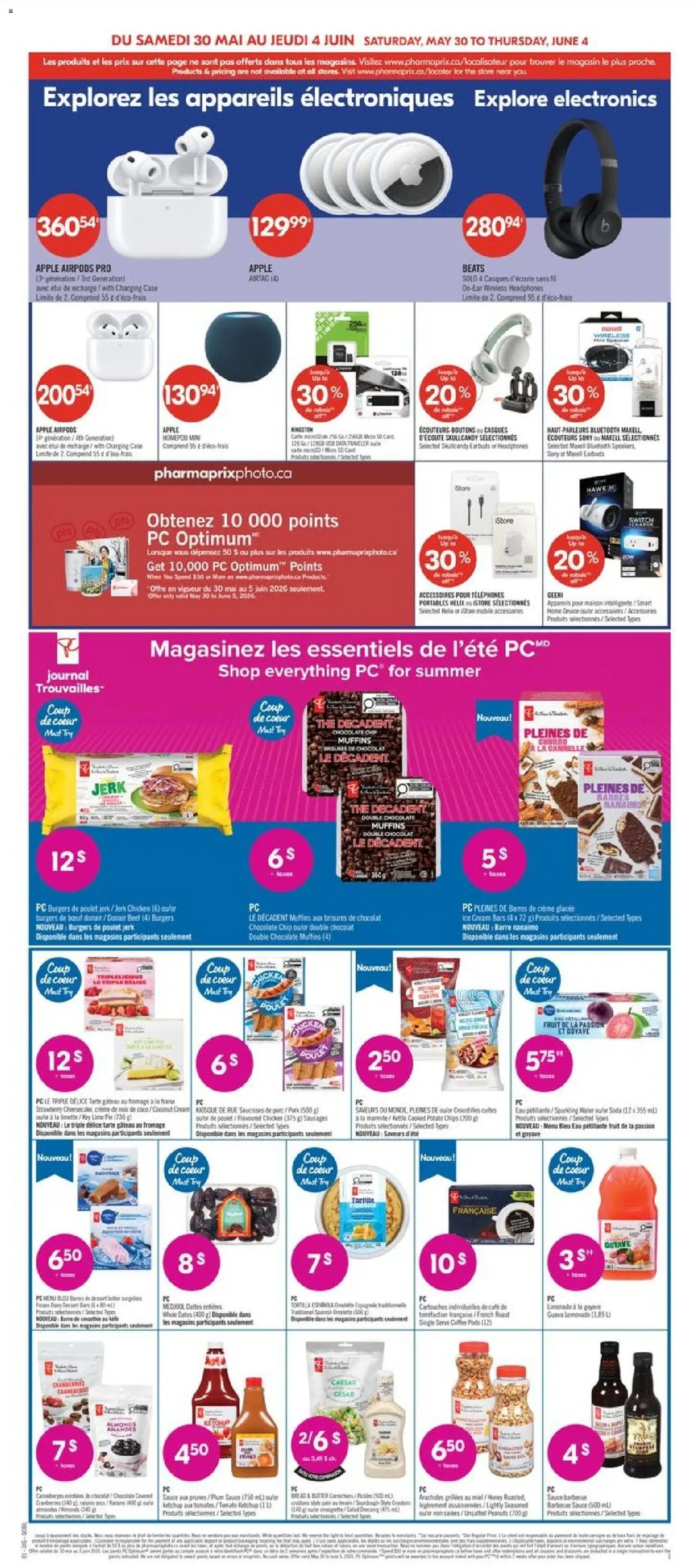 Pharmaprix weekly flyer / circulaire