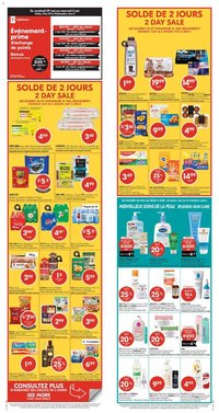 Pharmaprix weekly flyer / circulaire