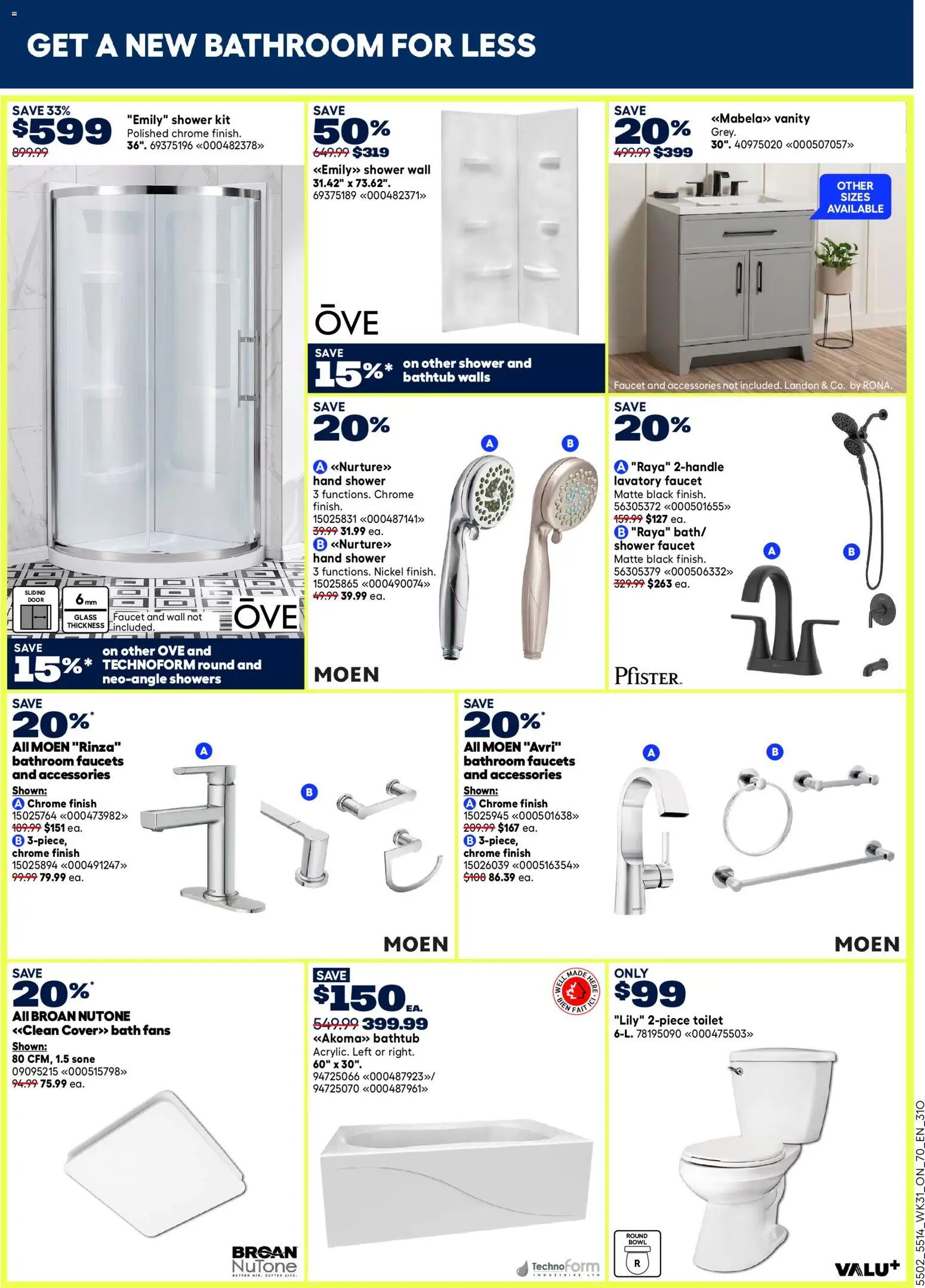 Rona weekly flyer