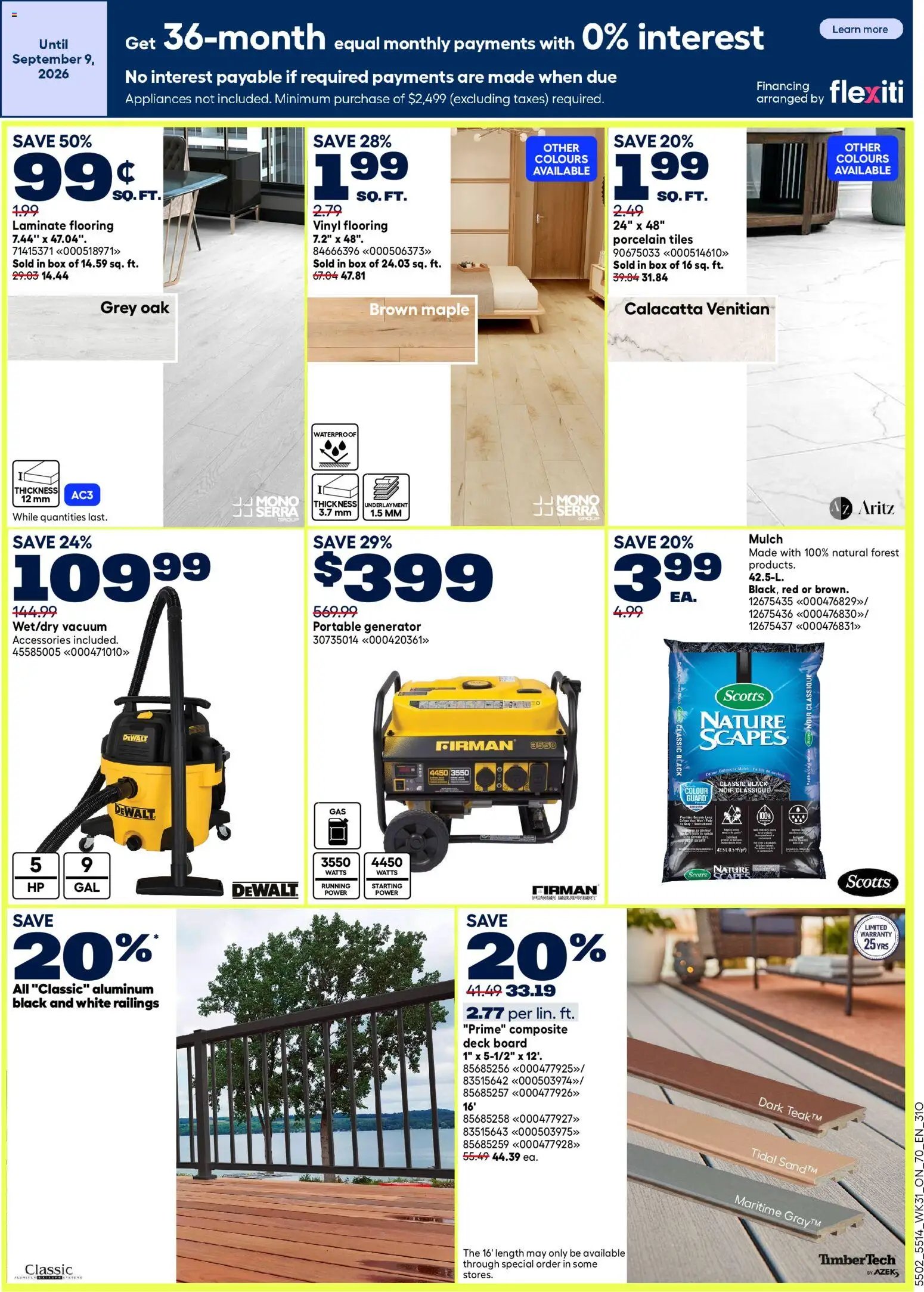 Rona weekly flyer