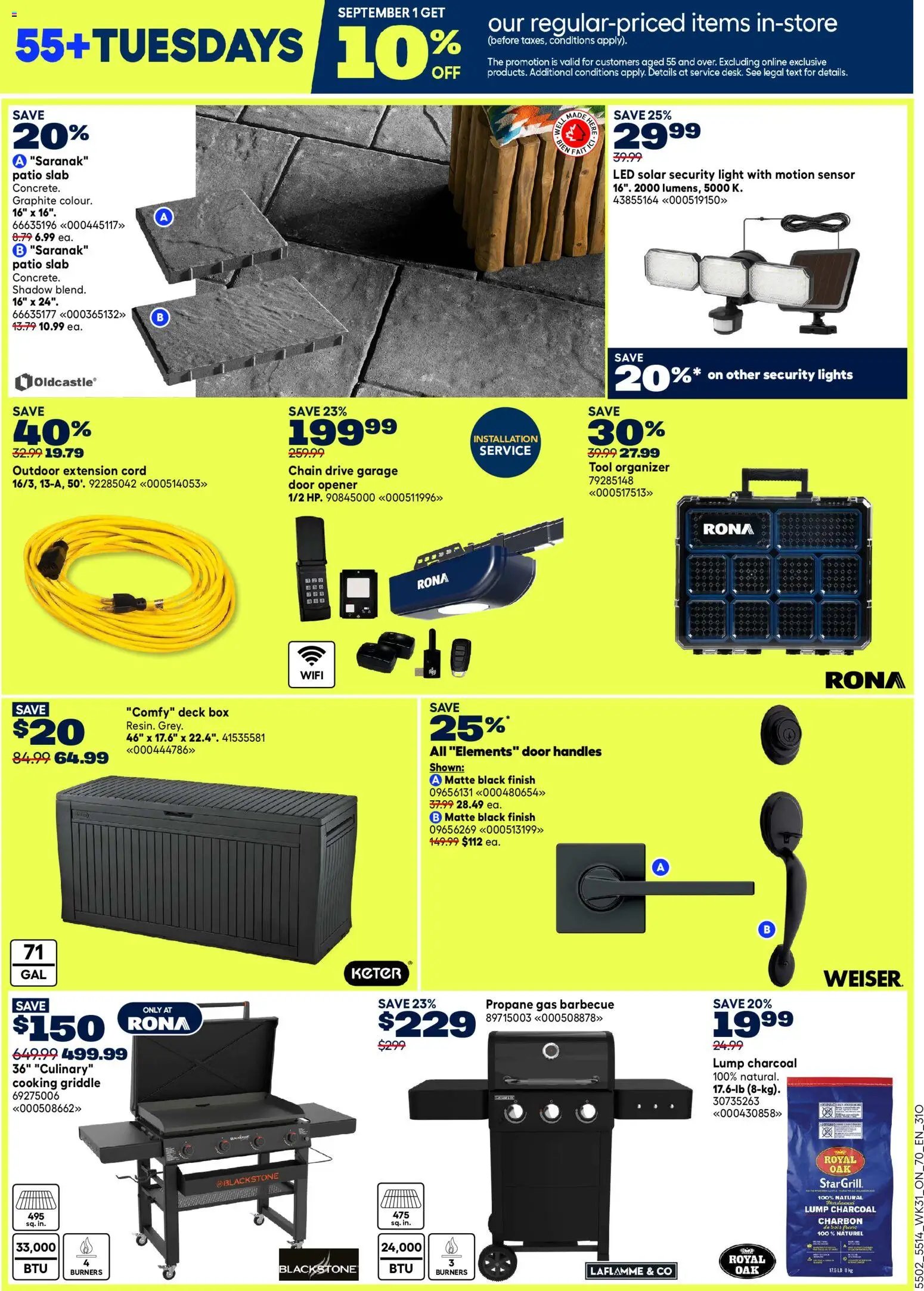 Rona weekly flyer
