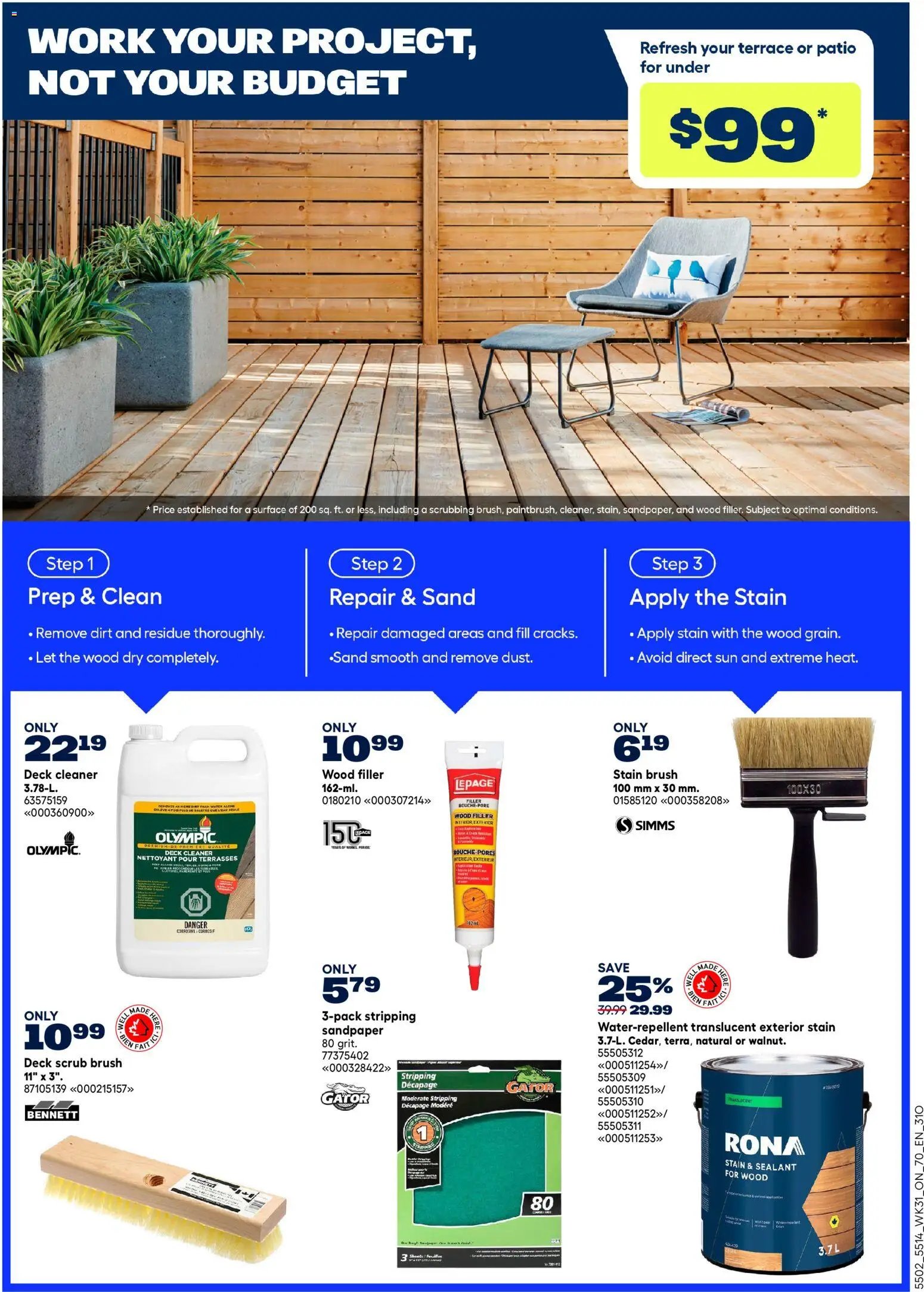 Rona weekly flyer