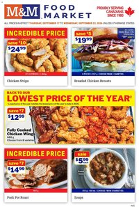 M&M Food Market weekly flyer / circulaire