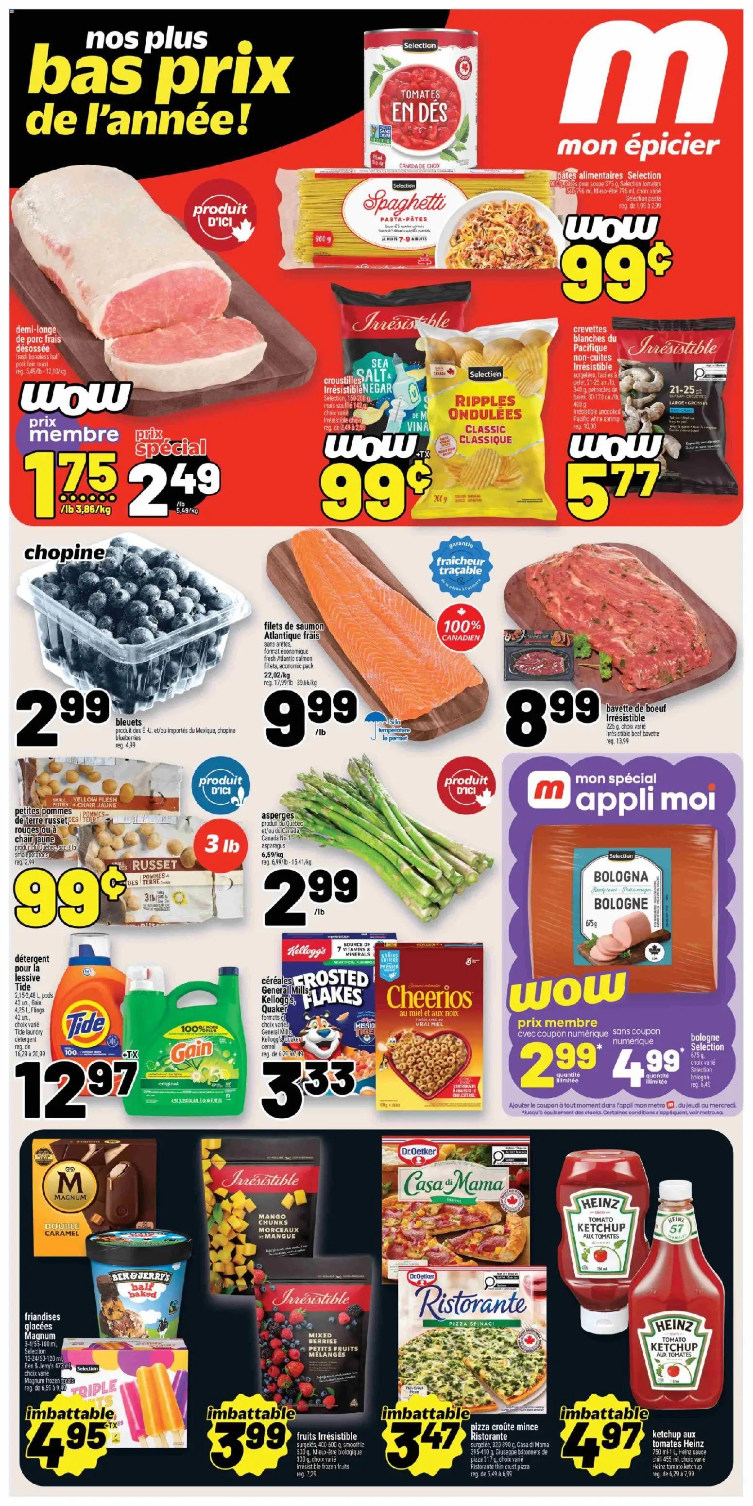 Metro weekly flyer / circulaire