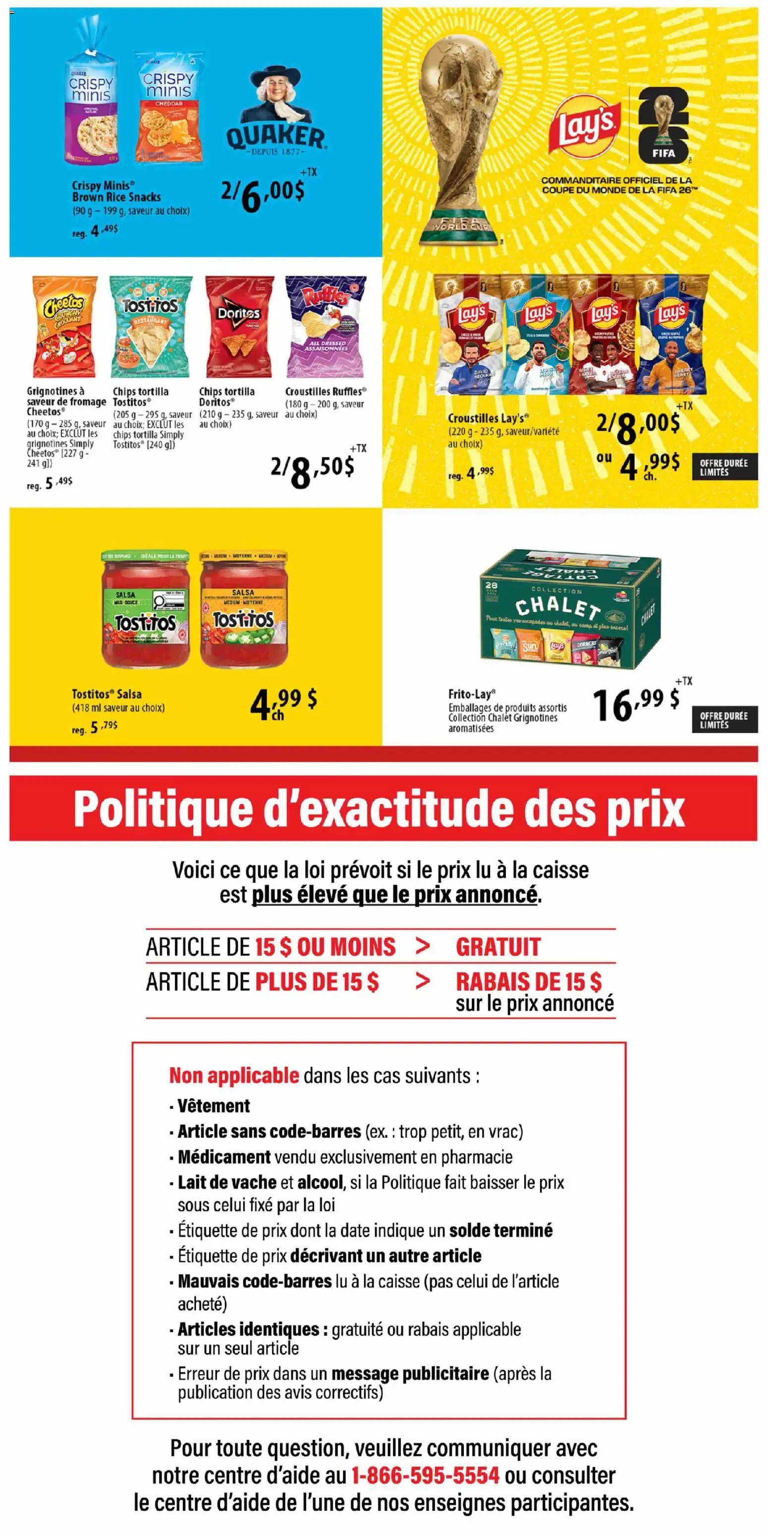 Metro weekly flyer / circulaire