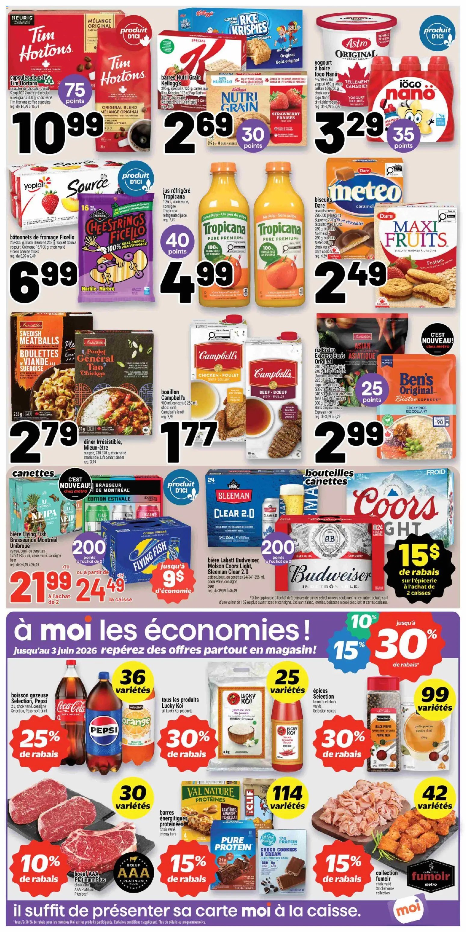 Metro weekly flyer / circulaire