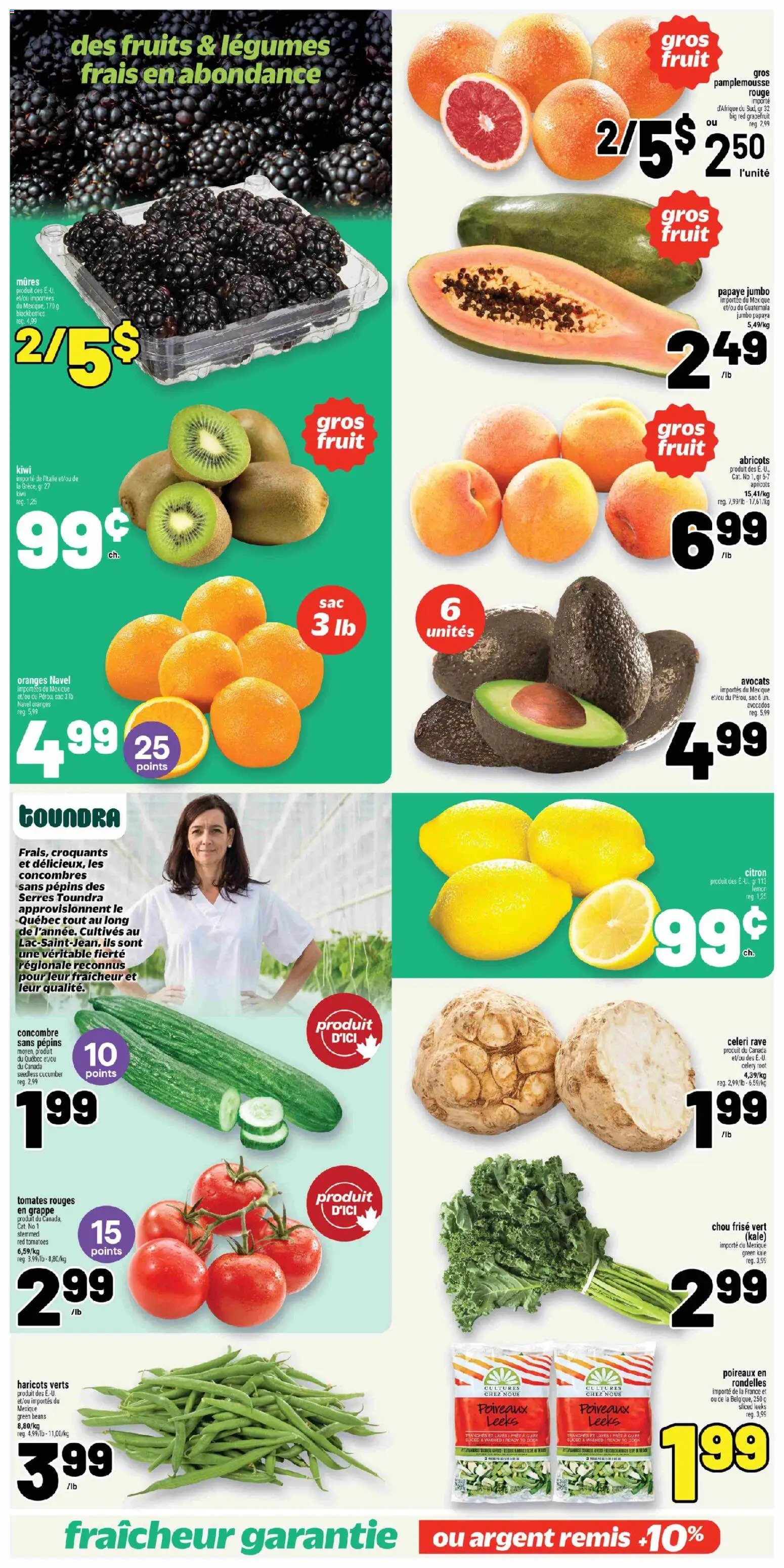 Metro weekly flyer / circulaire