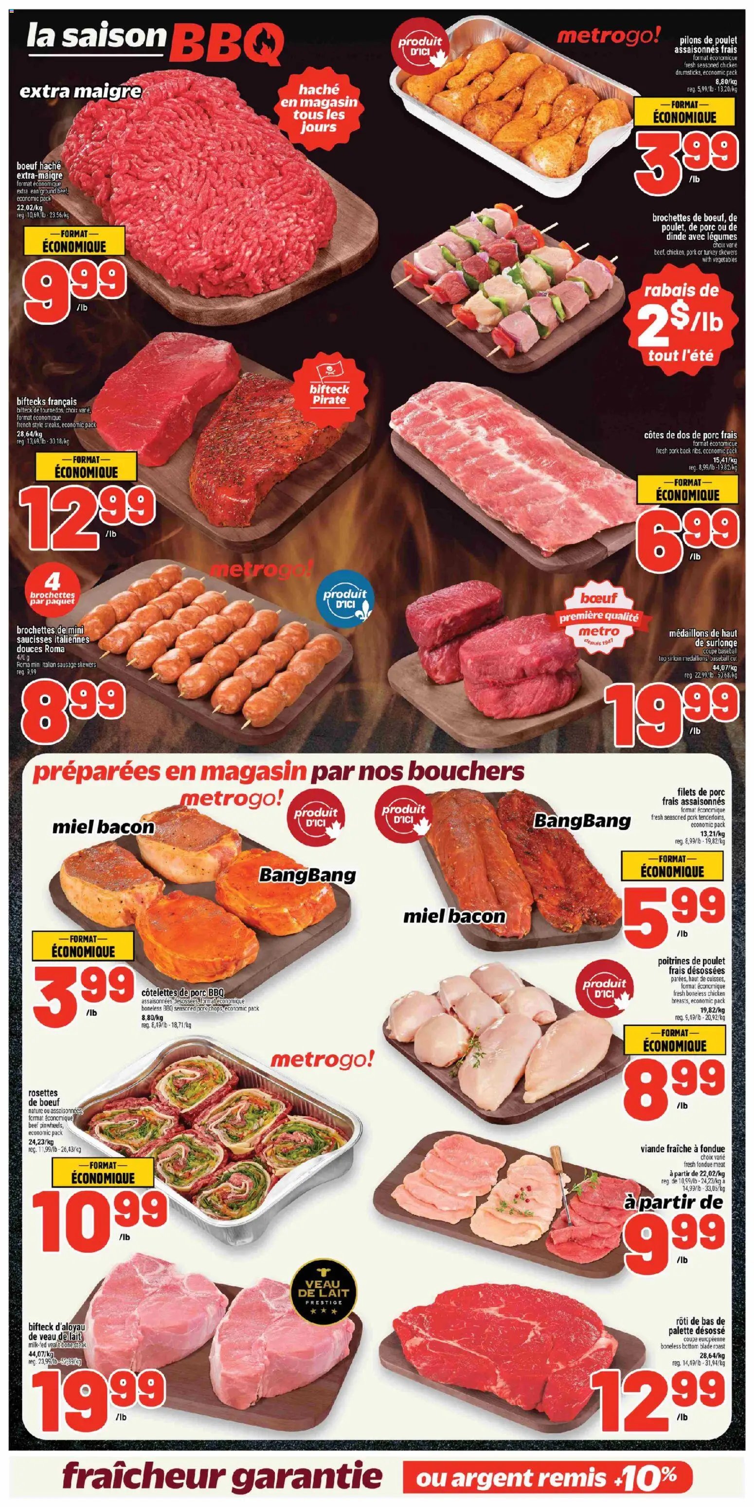 Metro weekly flyer / circulaire