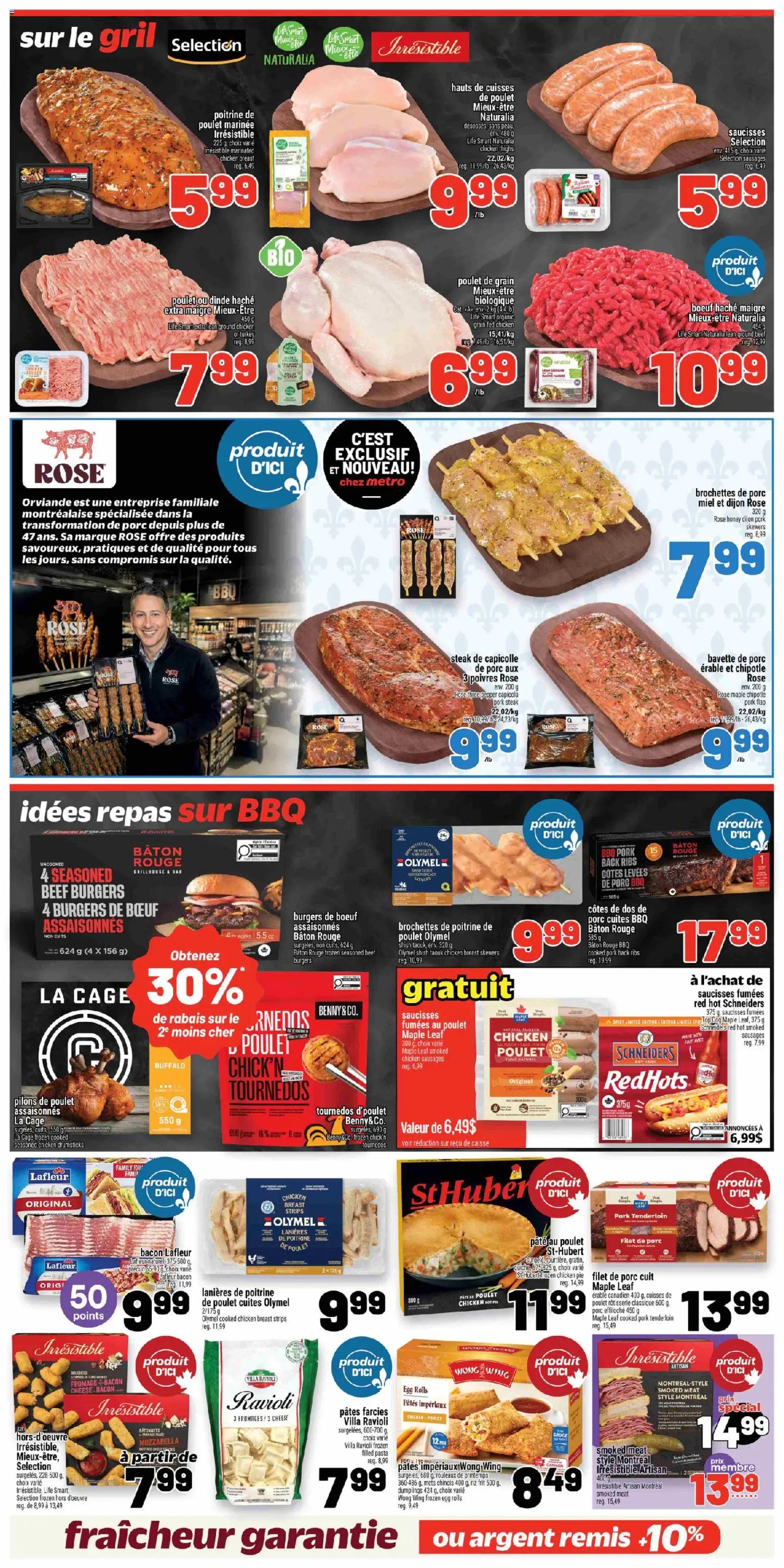 Metro weekly flyer / circulaire