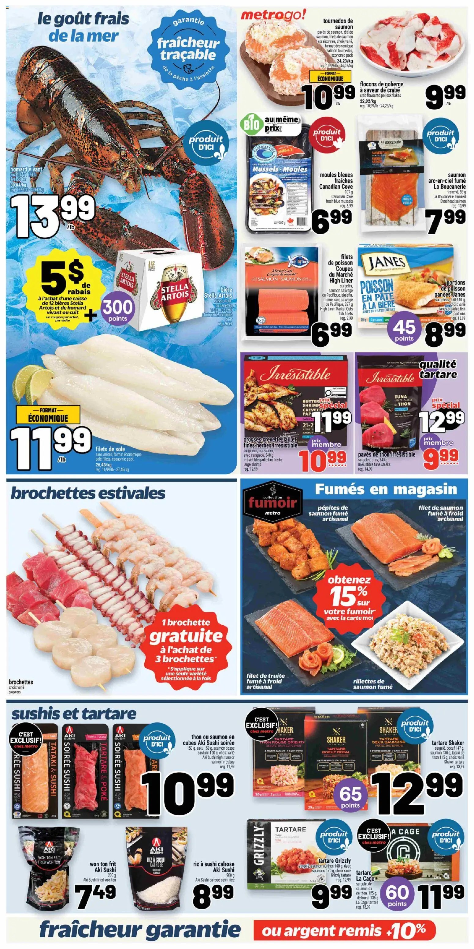 Metro weekly flyer / circulaire