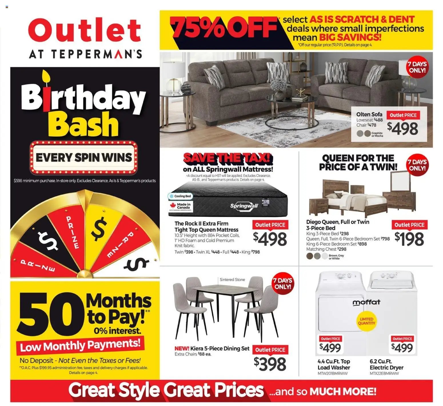 Tepperman's weekly flyer / circulaire