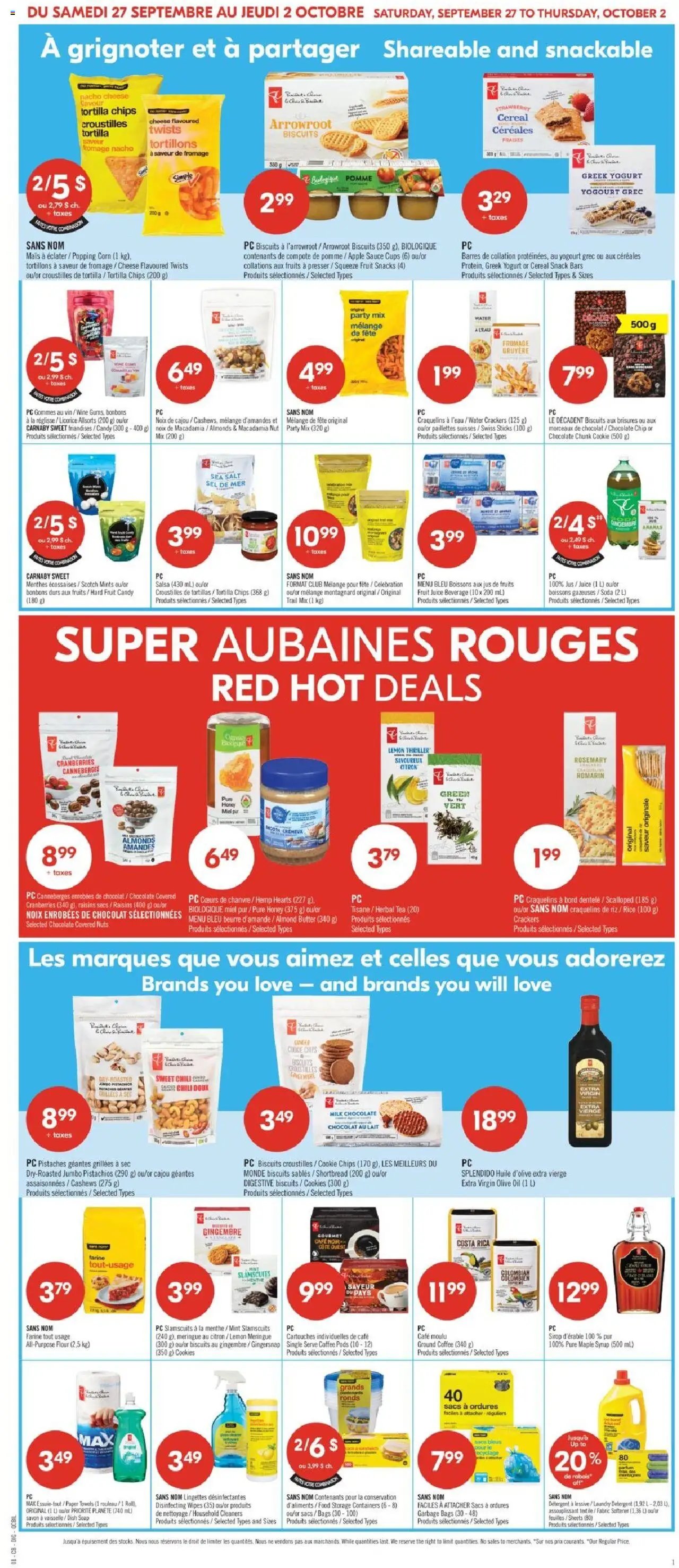 Pharmaprix weekly flyer / circulaire
