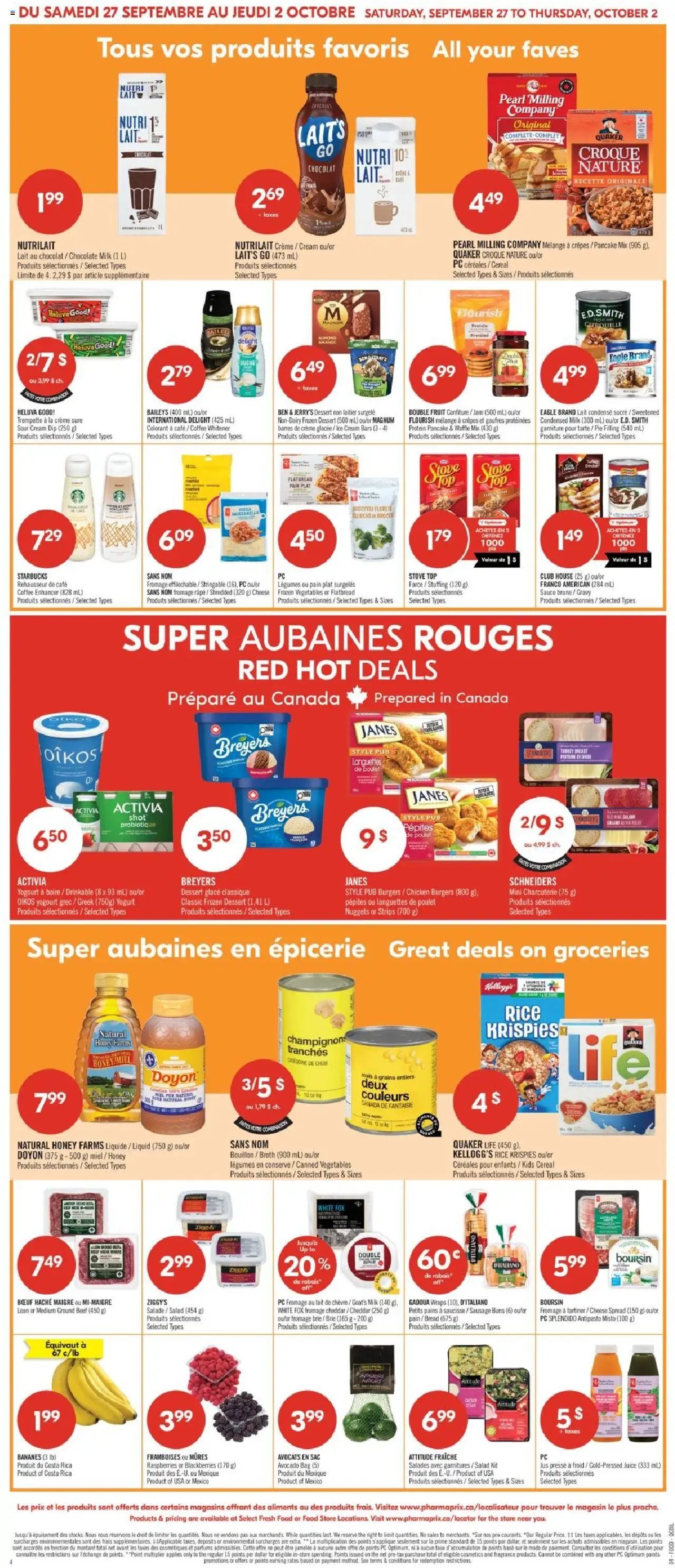 Pharmaprix weekly flyer / circulaire
