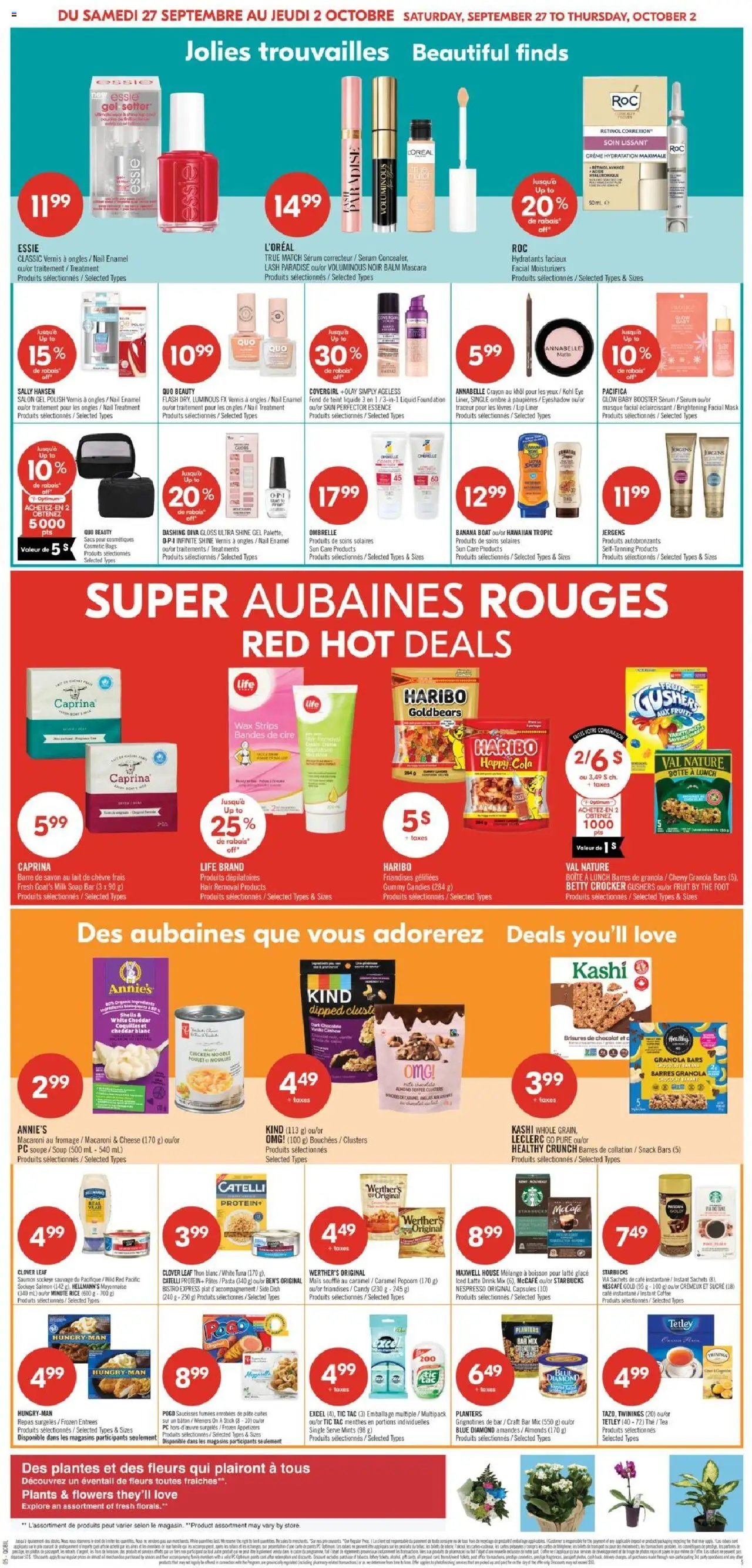 Pharmaprix weekly flyer / circulaire