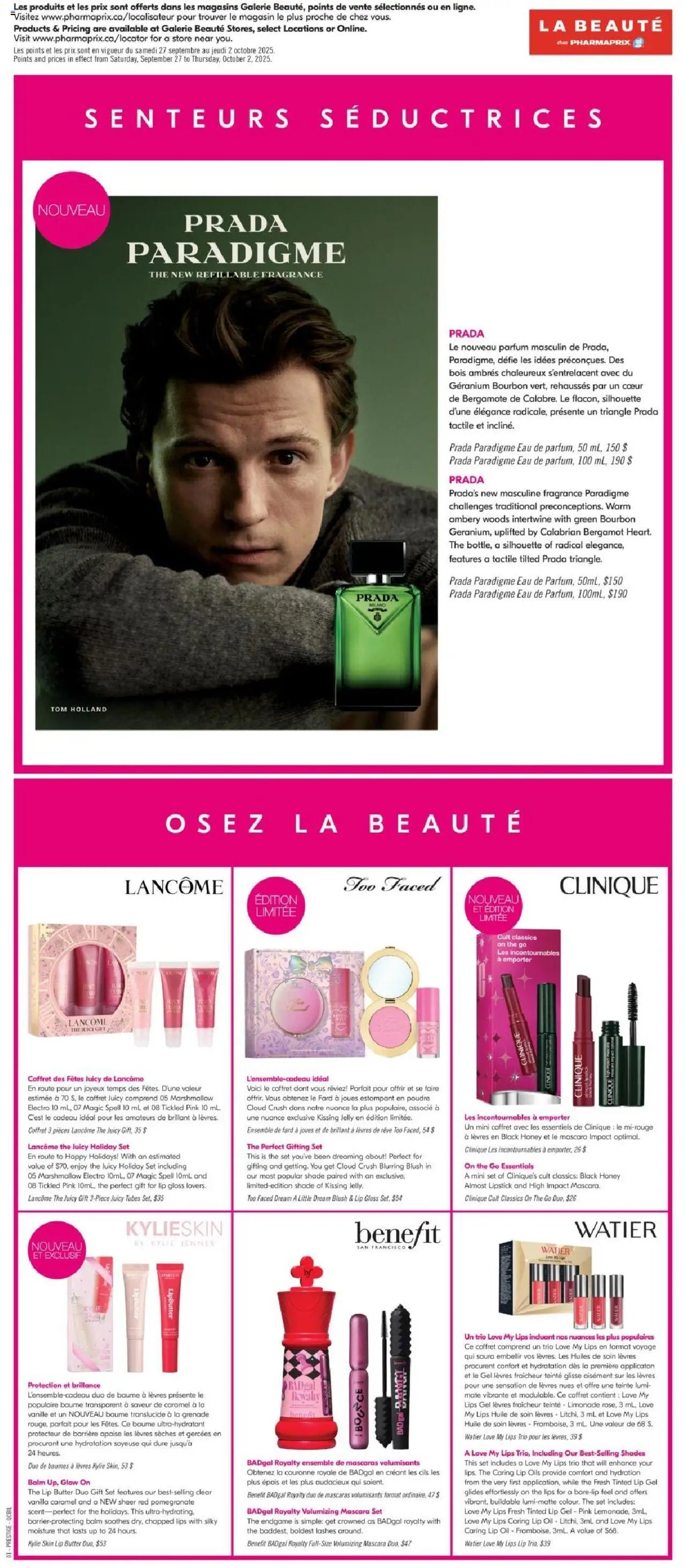 Pharmaprix weekly flyer / circulaire