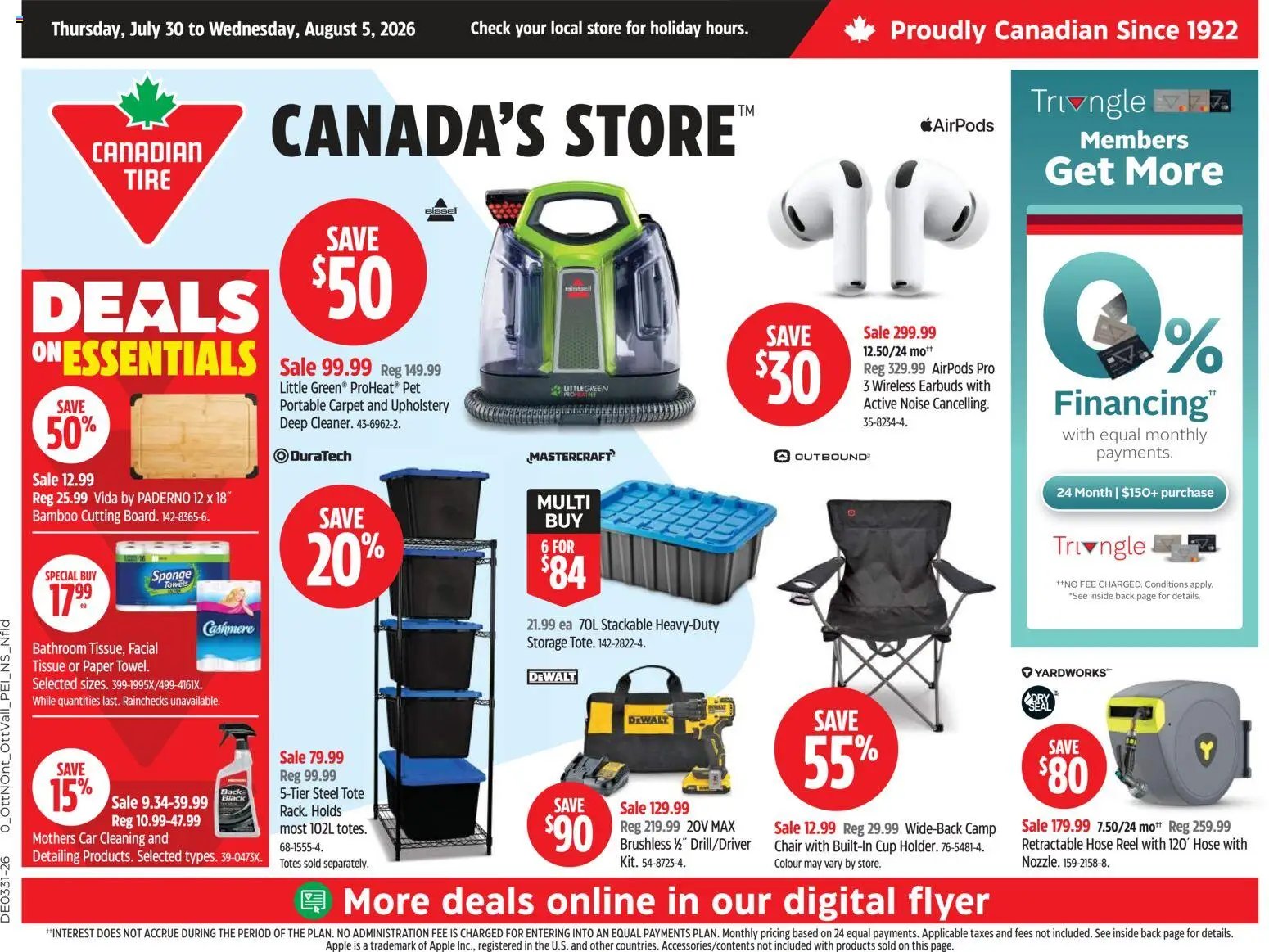 Canadian Tire weekly flyer