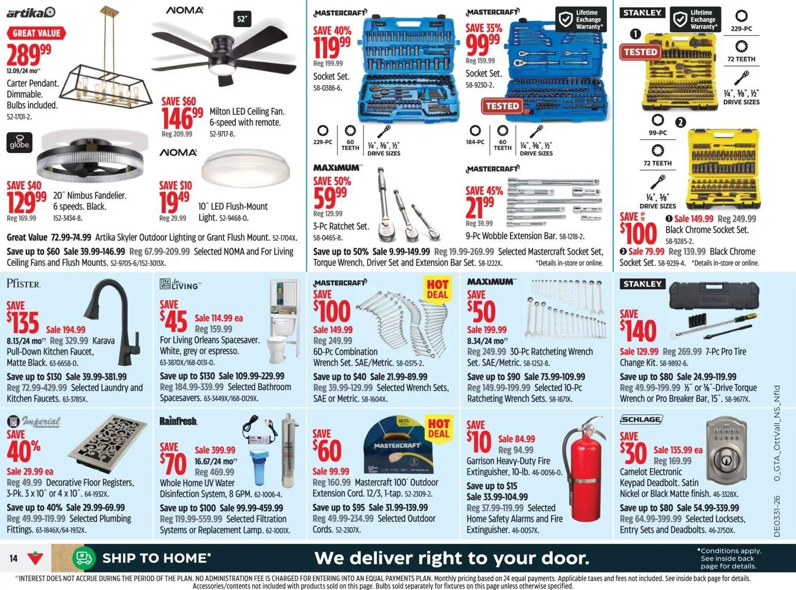 Canadian Tire weekly flyer
