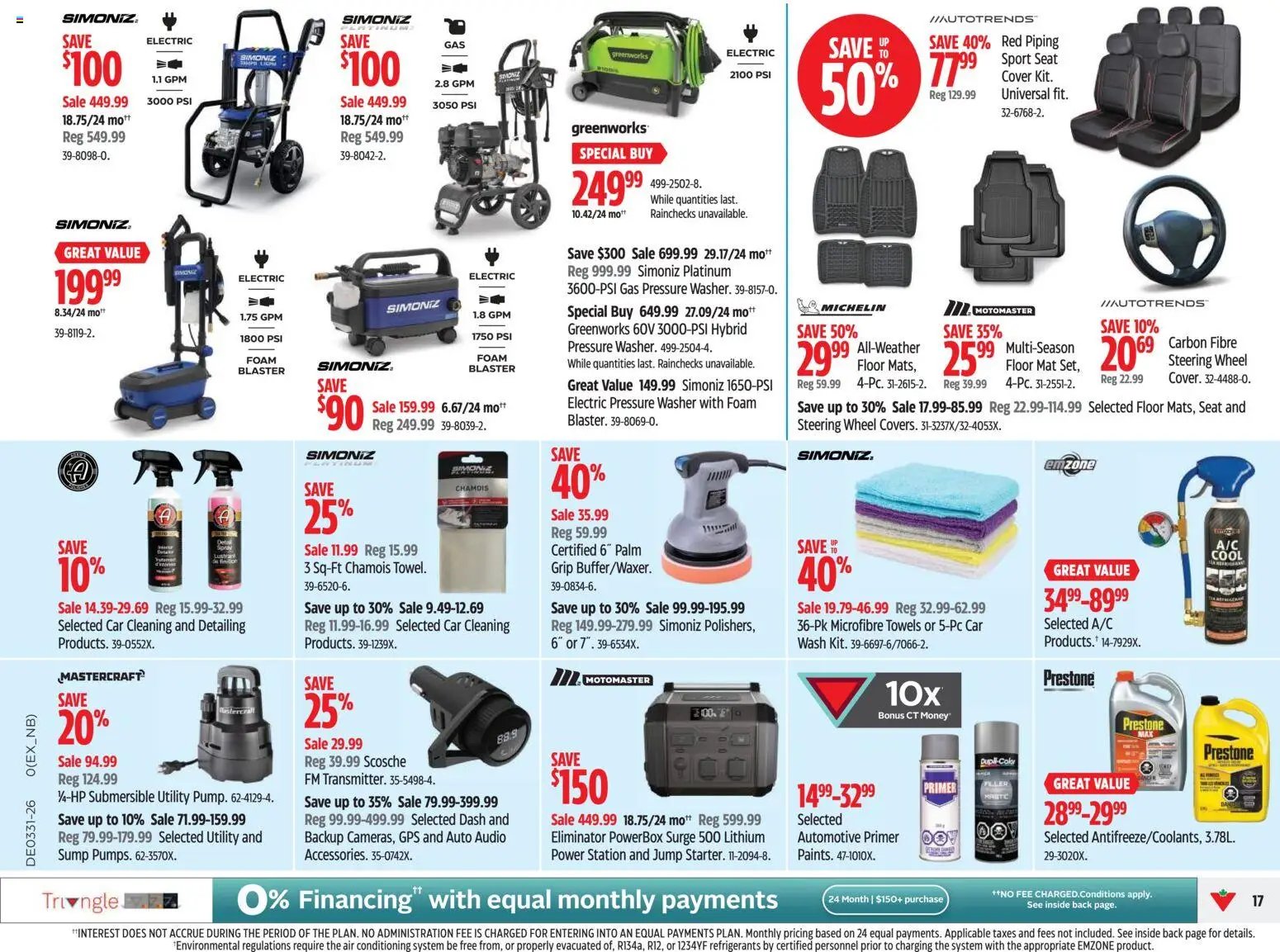 Canadian Tire weekly flyer