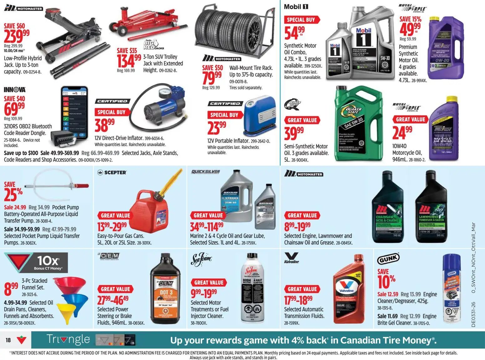 Canadian Tire weekly flyer