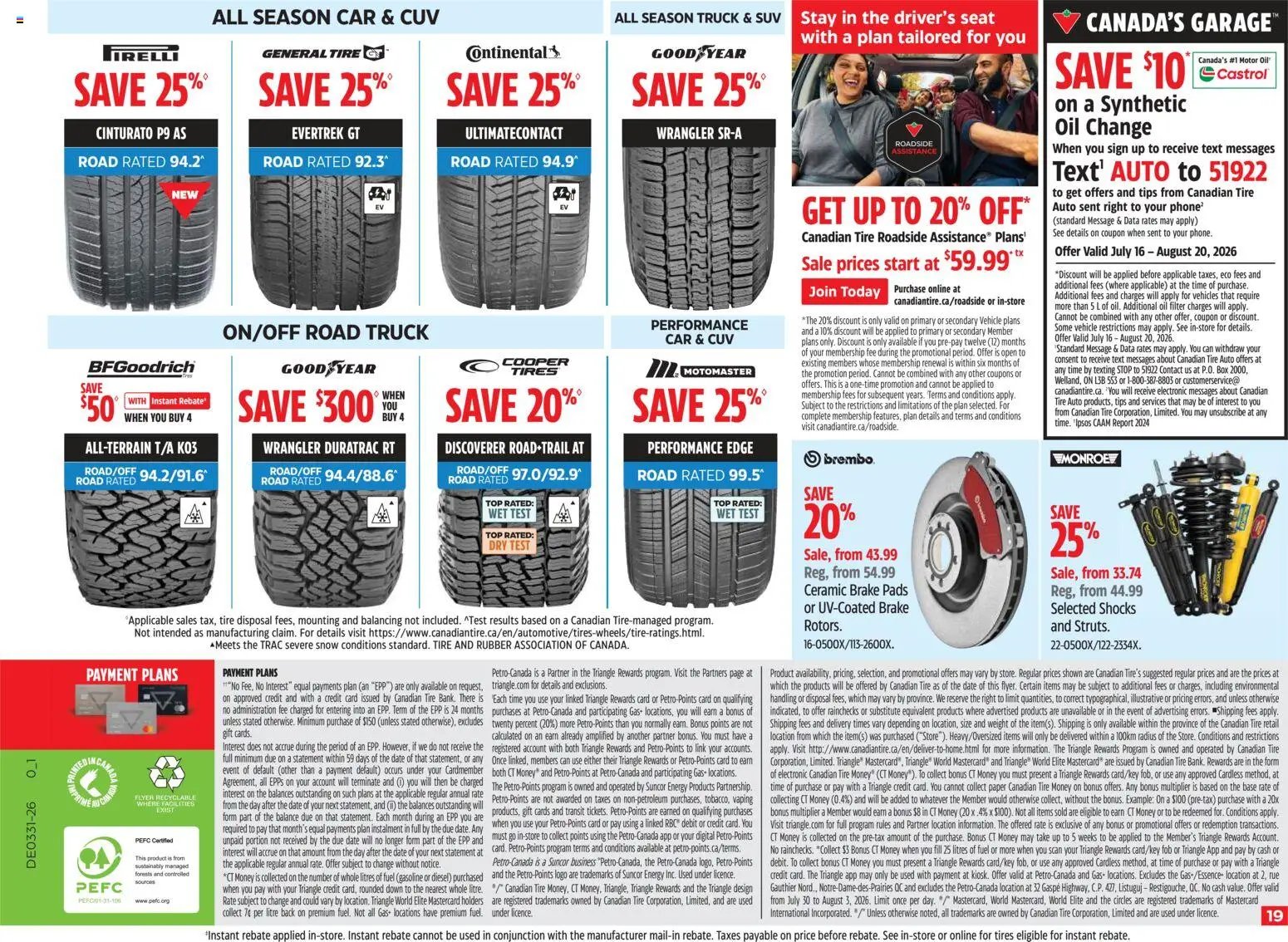 Canadian Tire weekly flyer