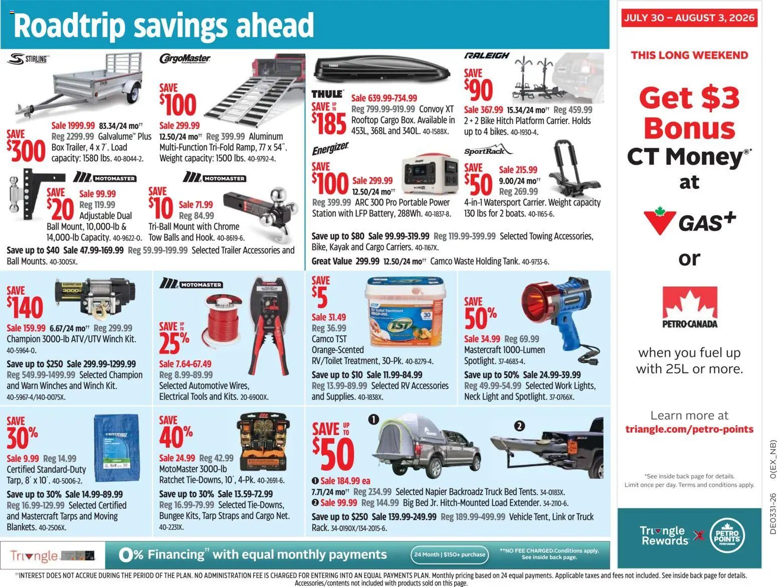 Canadian Tire weekly flyer