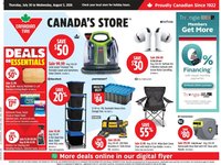 Canadian Tire weekly flyer