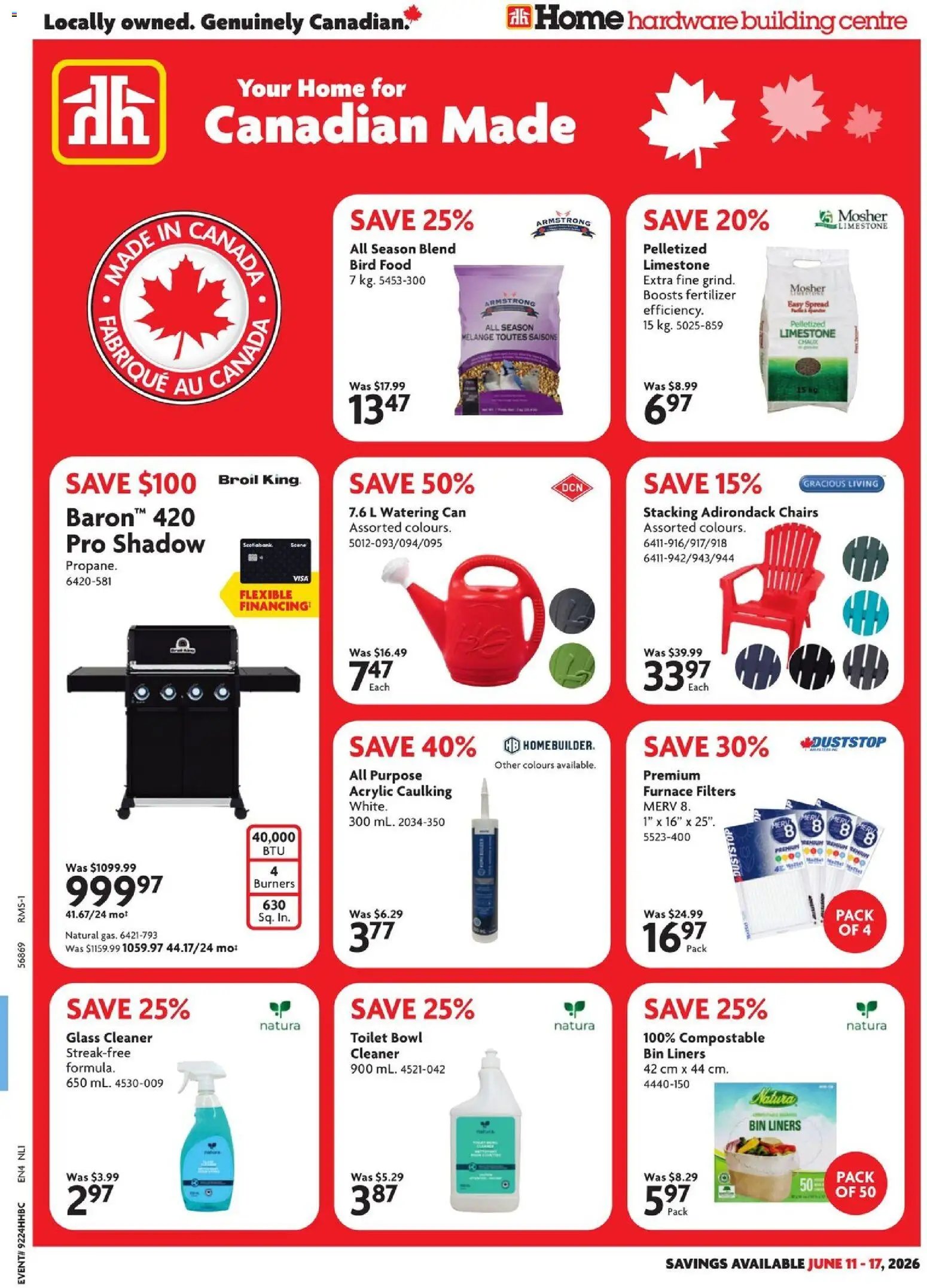 Home Hardware weekly flyer / circulaire