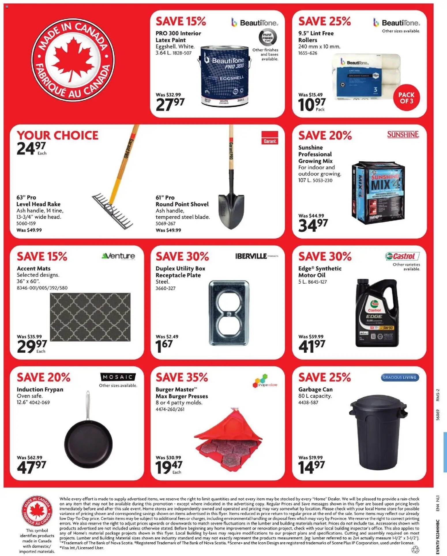 Home Hardware weekly flyer / circulaire