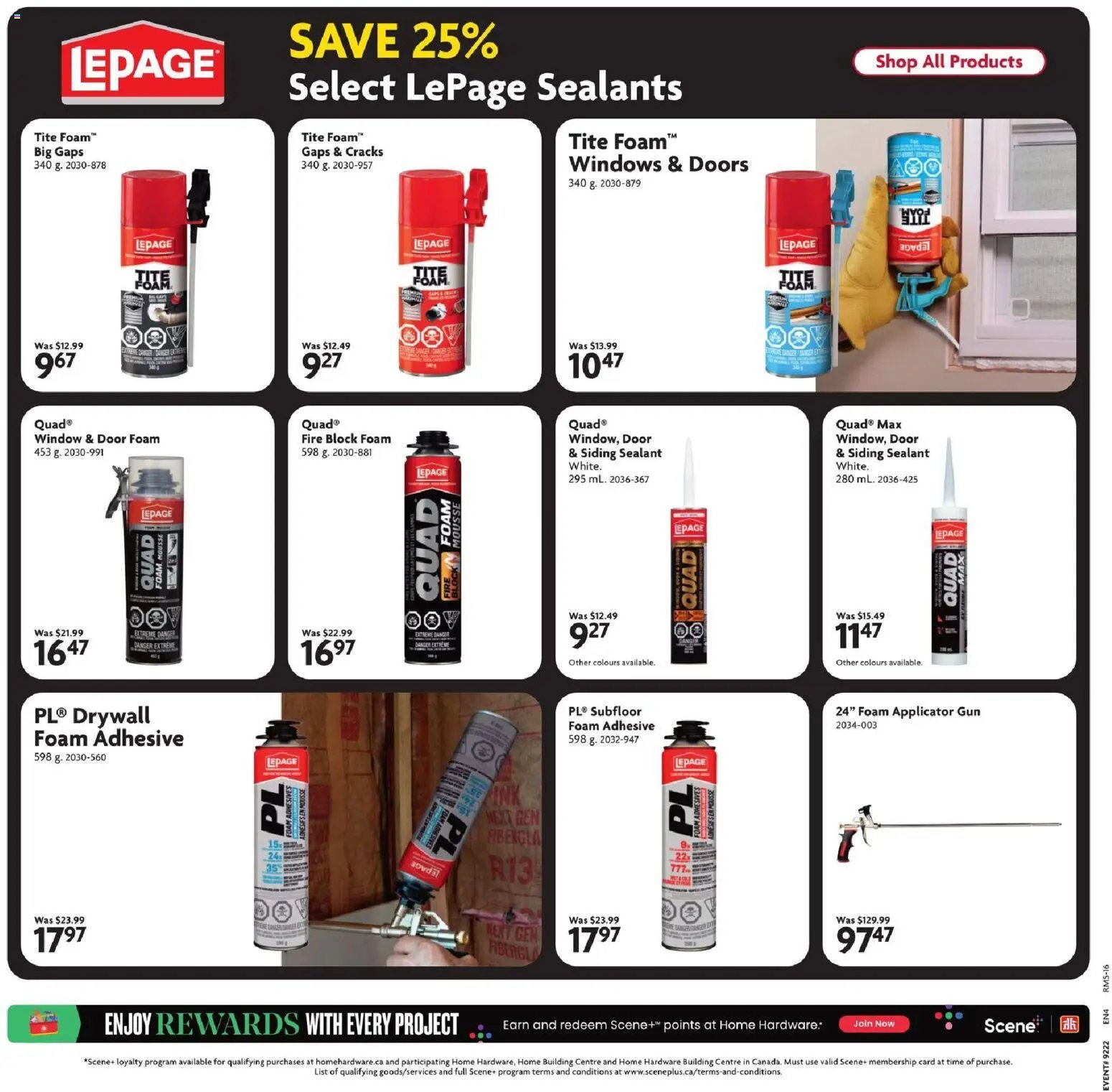 Home Hardware weekly flyer / circulaire