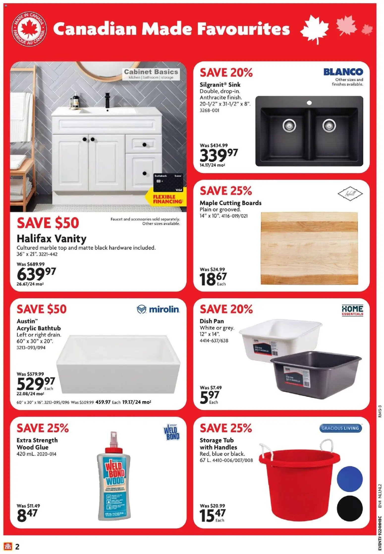 Home Hardware weekly flyer / circulaire