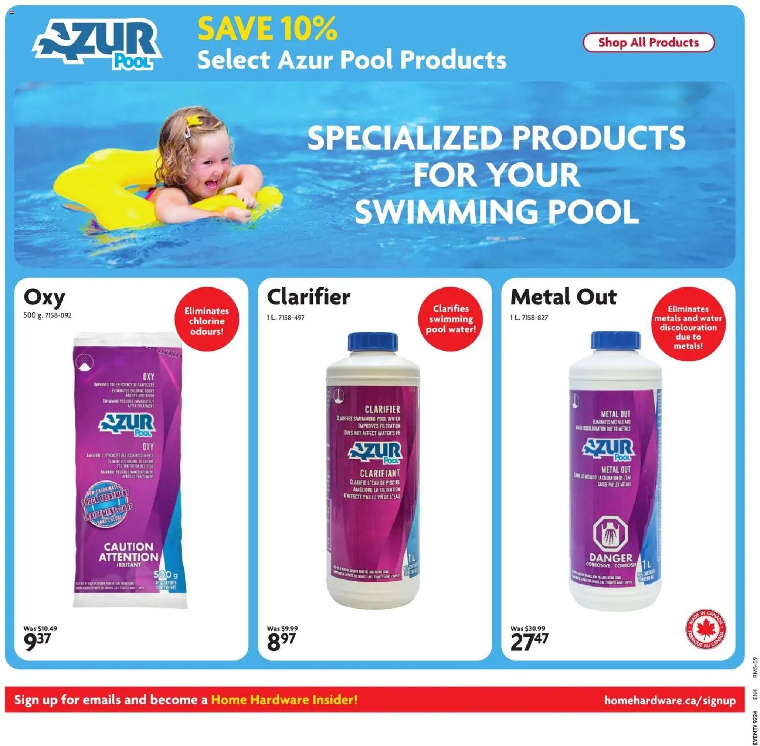 Home Hardware weekly flyer / circulaire