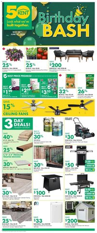 Kent weekly flyer / circulaire