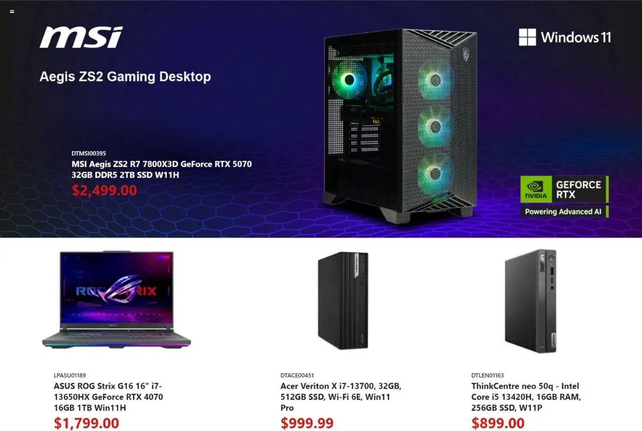 Canada Computers - Weekly flyer