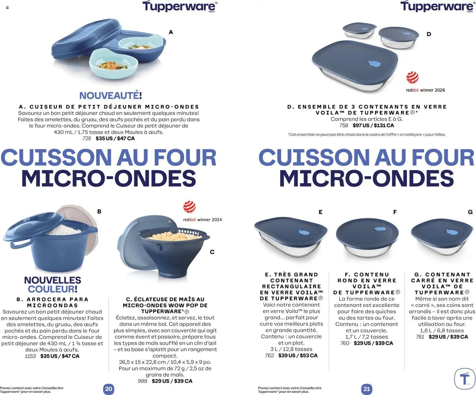 Tupperware - Catalogue 2026 Hiver/Printemps