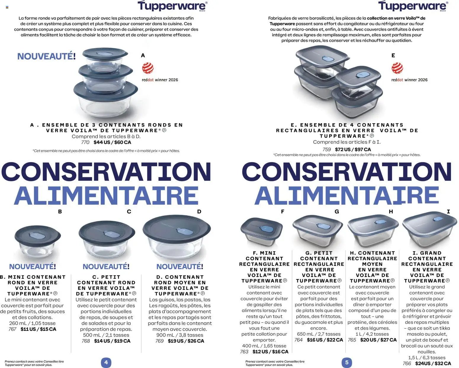 Tupperware - Catalogue 2026 Hiver/Printemps