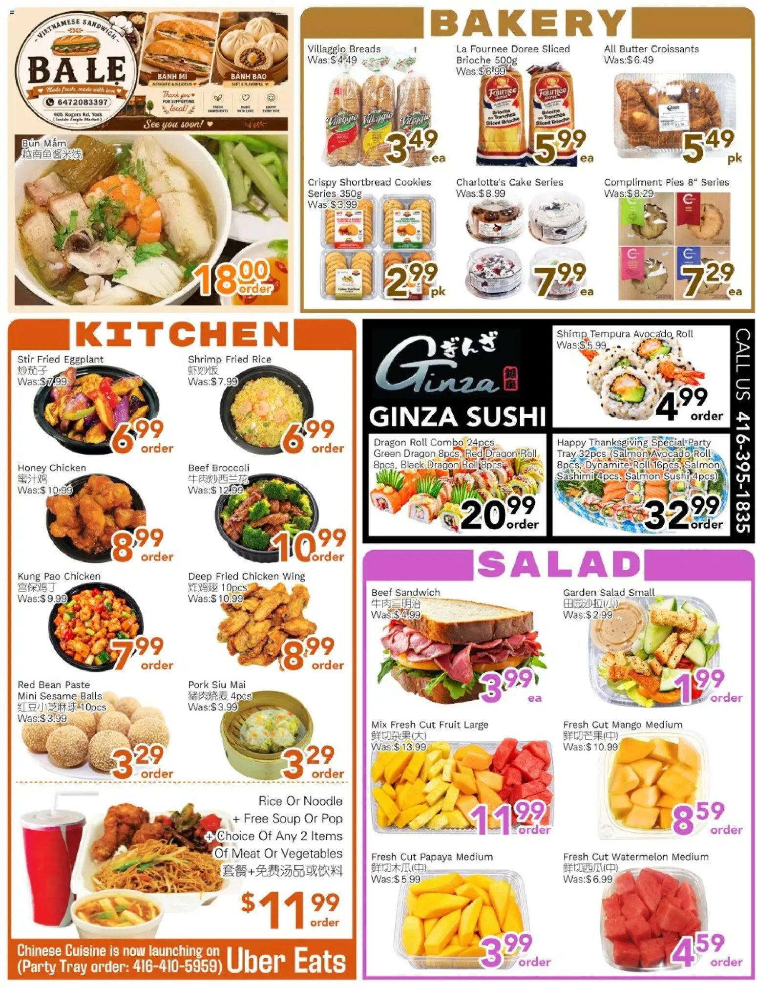 Ample Food Market weekly flyer Toronto York