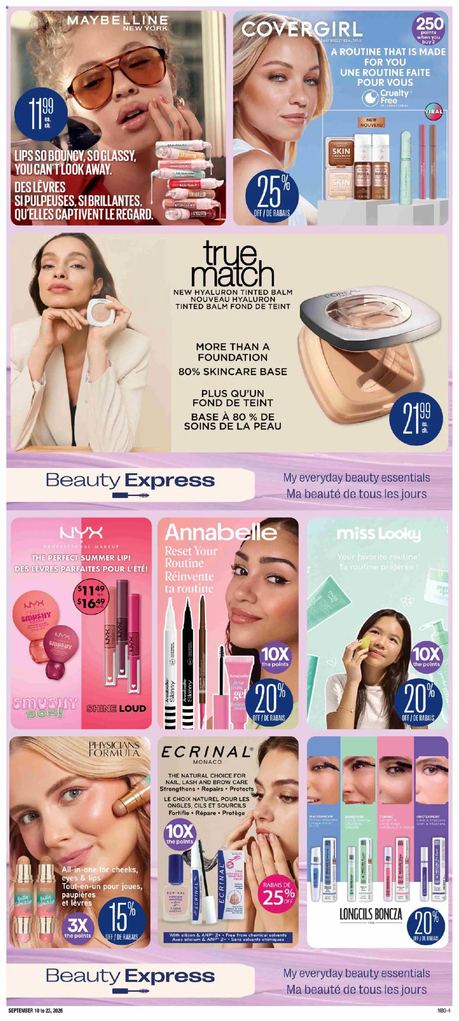 Jean Coutu - Beauty booklet