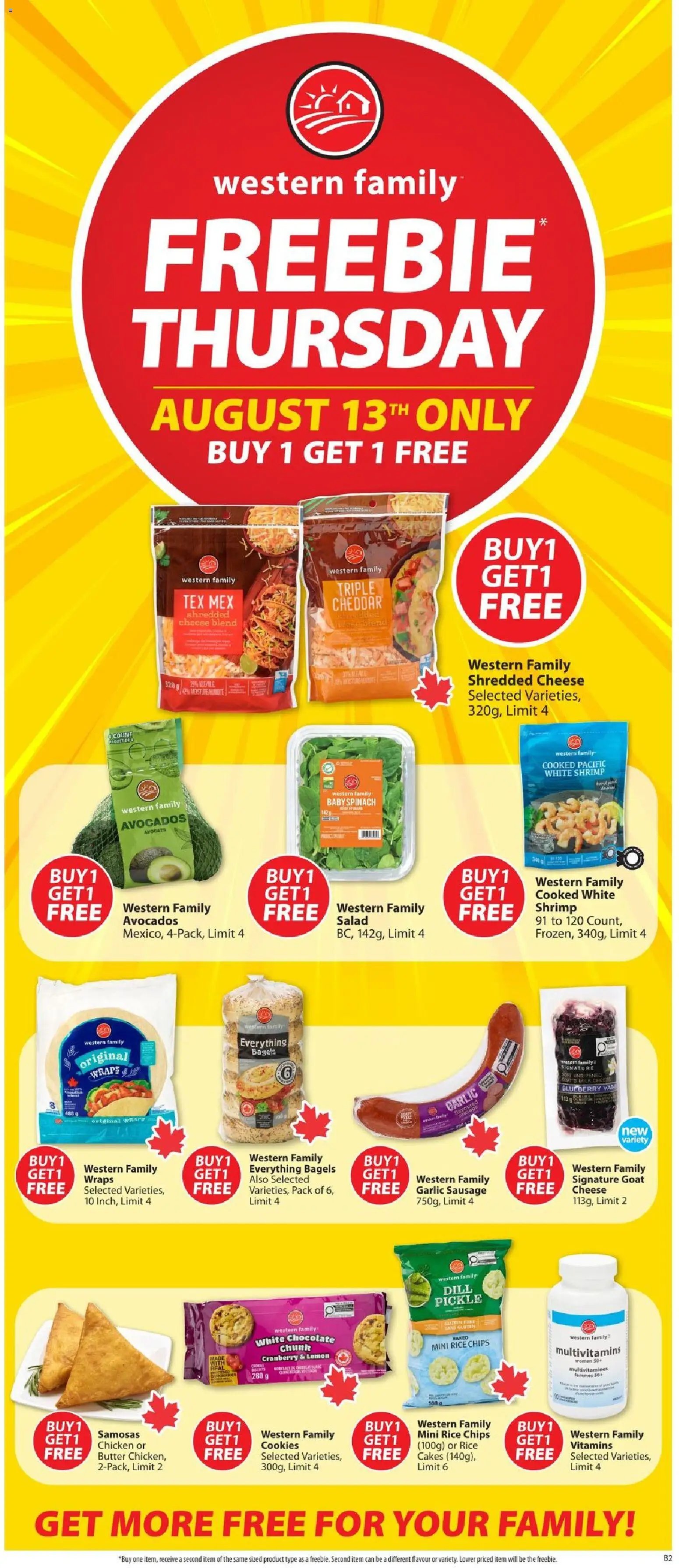Save on foods weekly flyer / circulaire