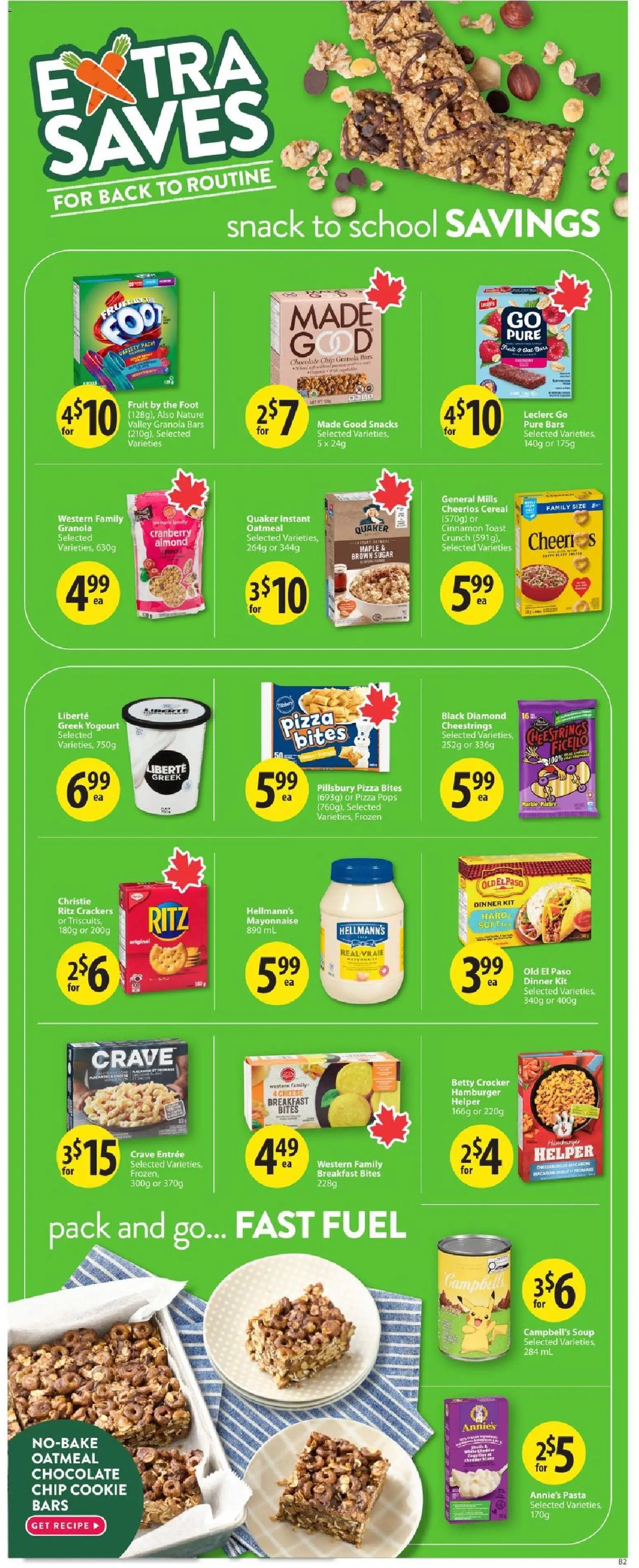 Save on foods weekly flyer / circulaire